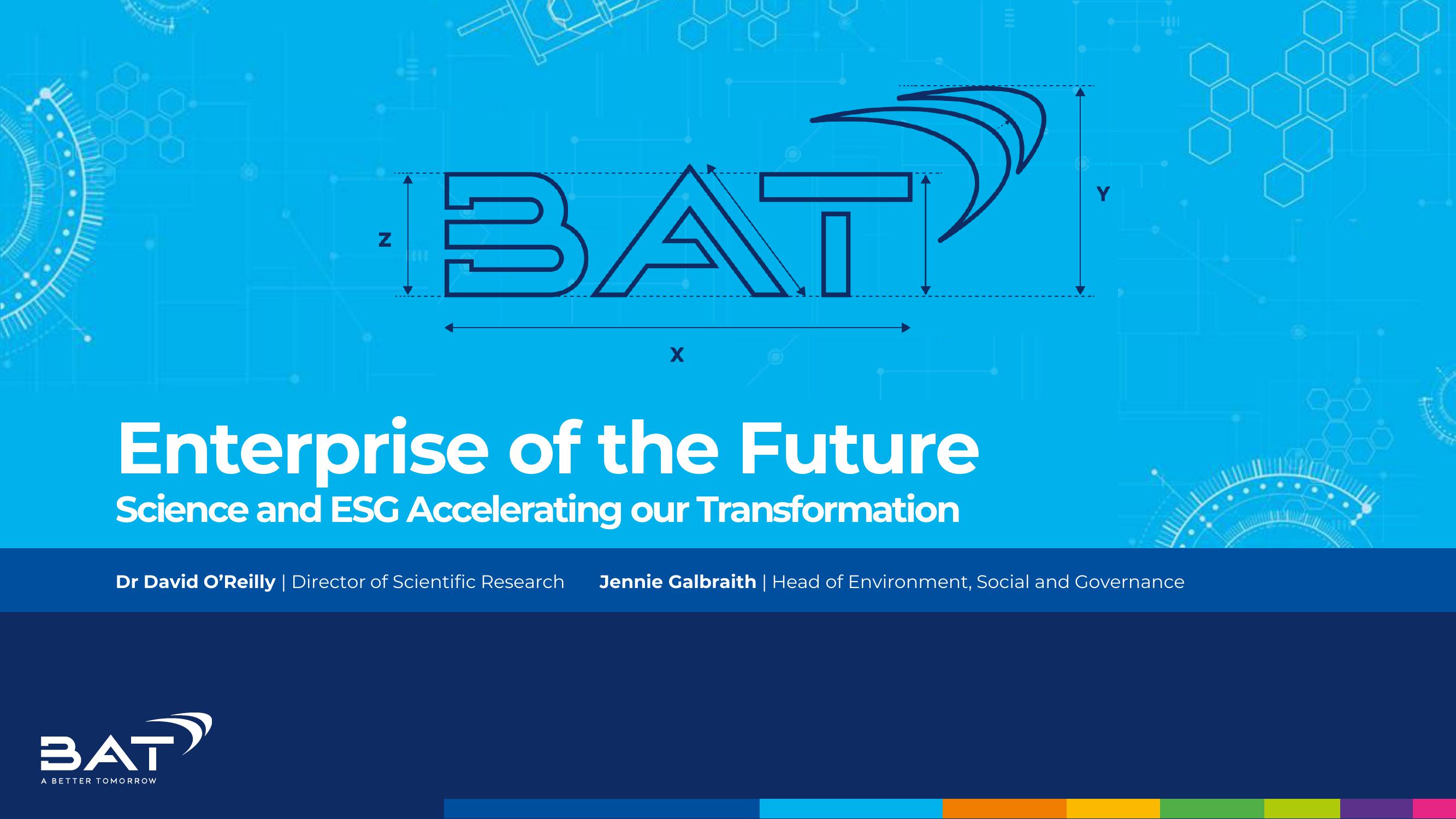 BAT Investor Conference Presentation Deck image