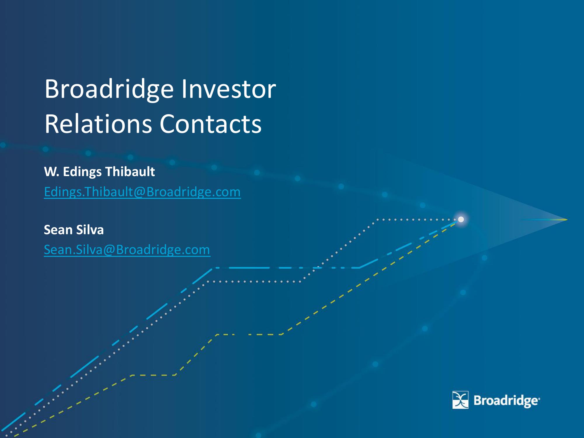 Broadridge Financial Solutions Results Presentation Deck slide image #41