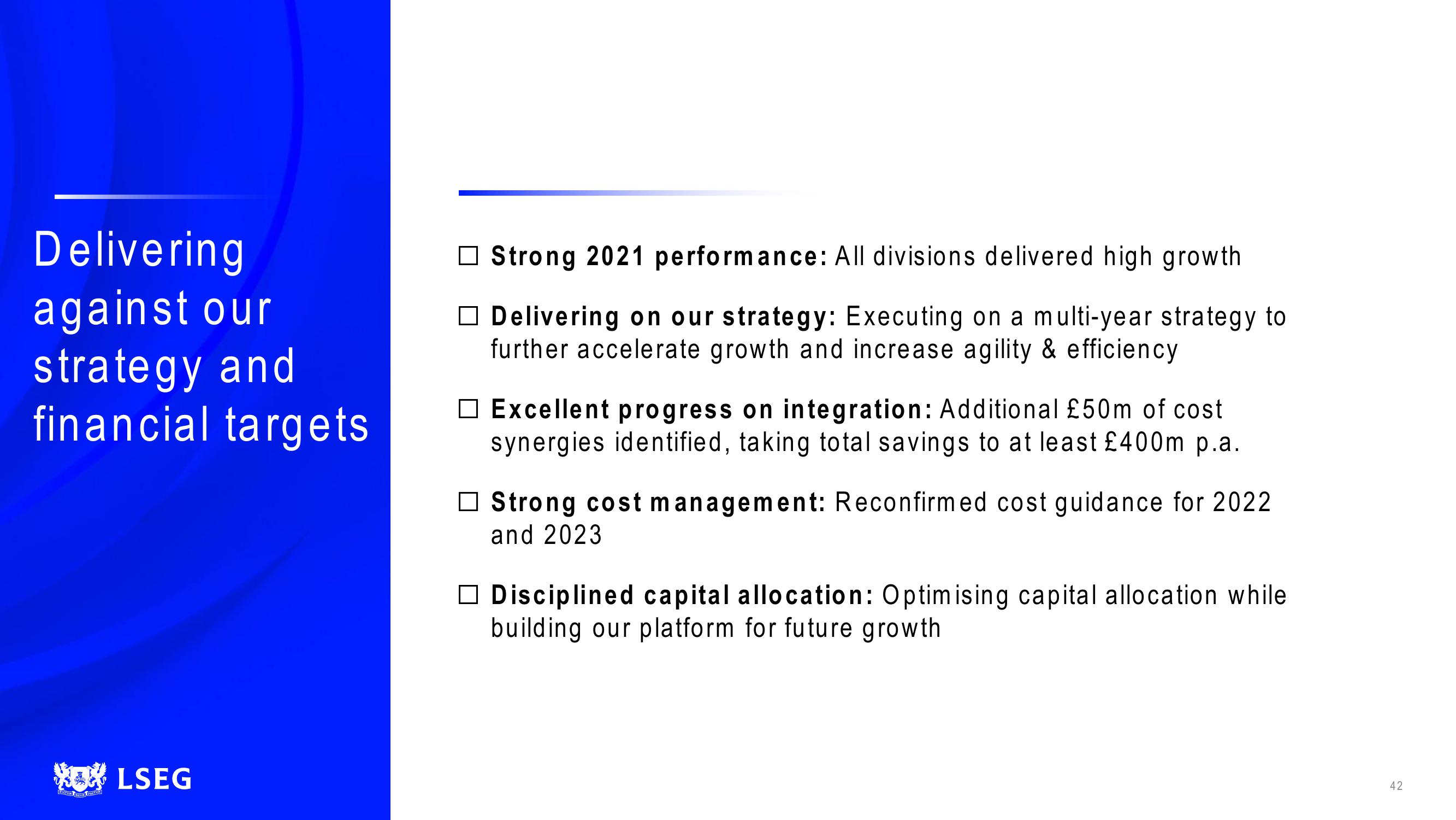 LSE Results Presentation Deck slide image #42