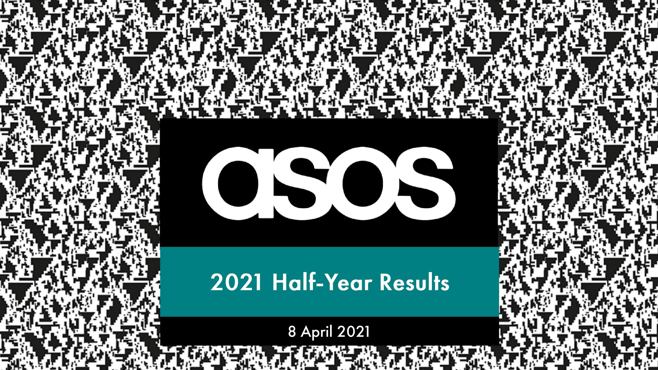 Asos Results Presentation Deck image