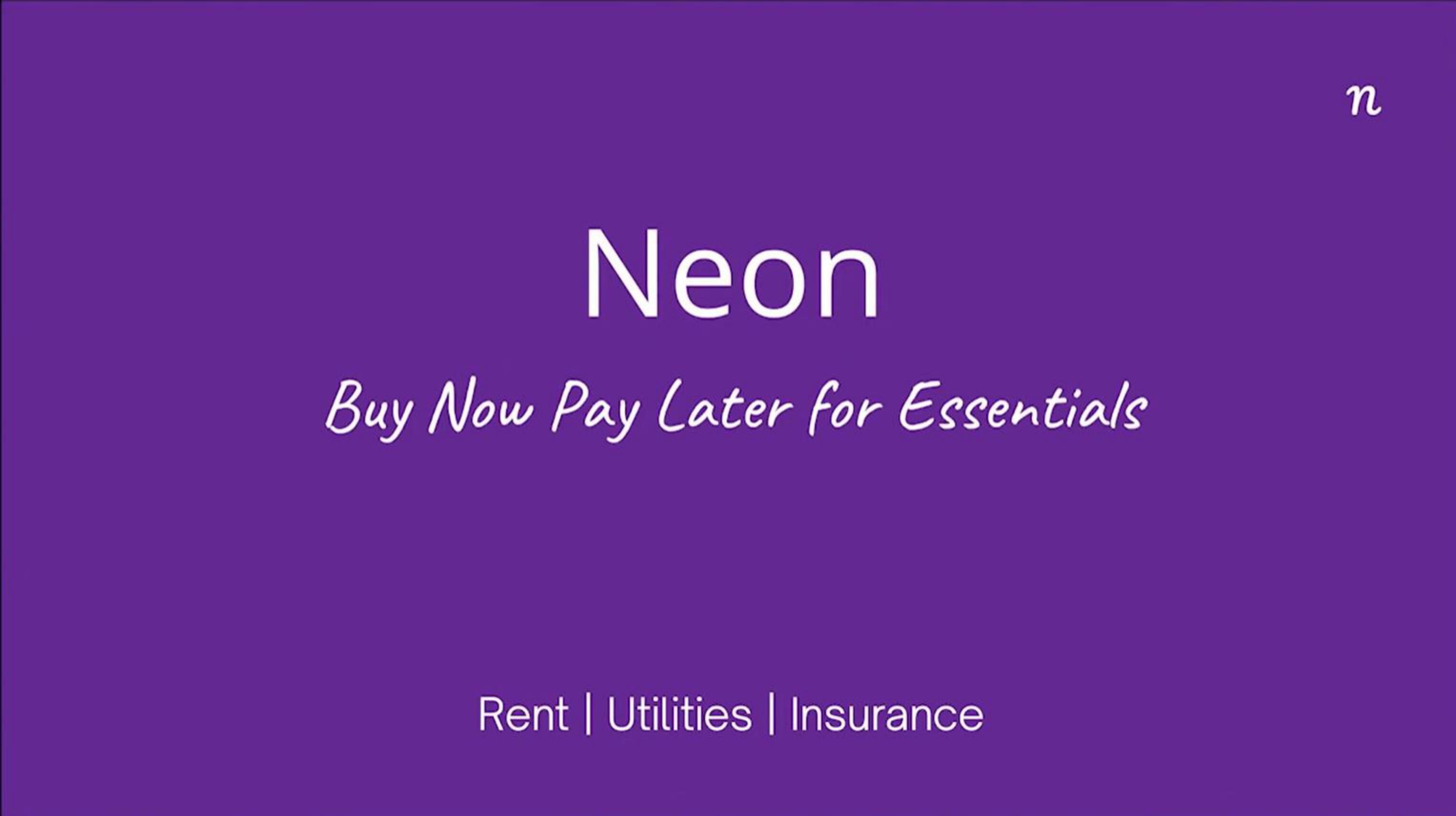 Neon Start Up Pitch Deck image