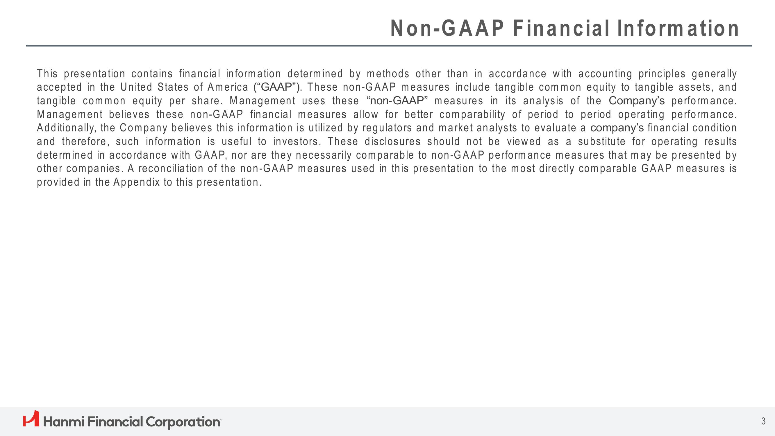 Hanmi Financial Results Presentation Deck slide image #3