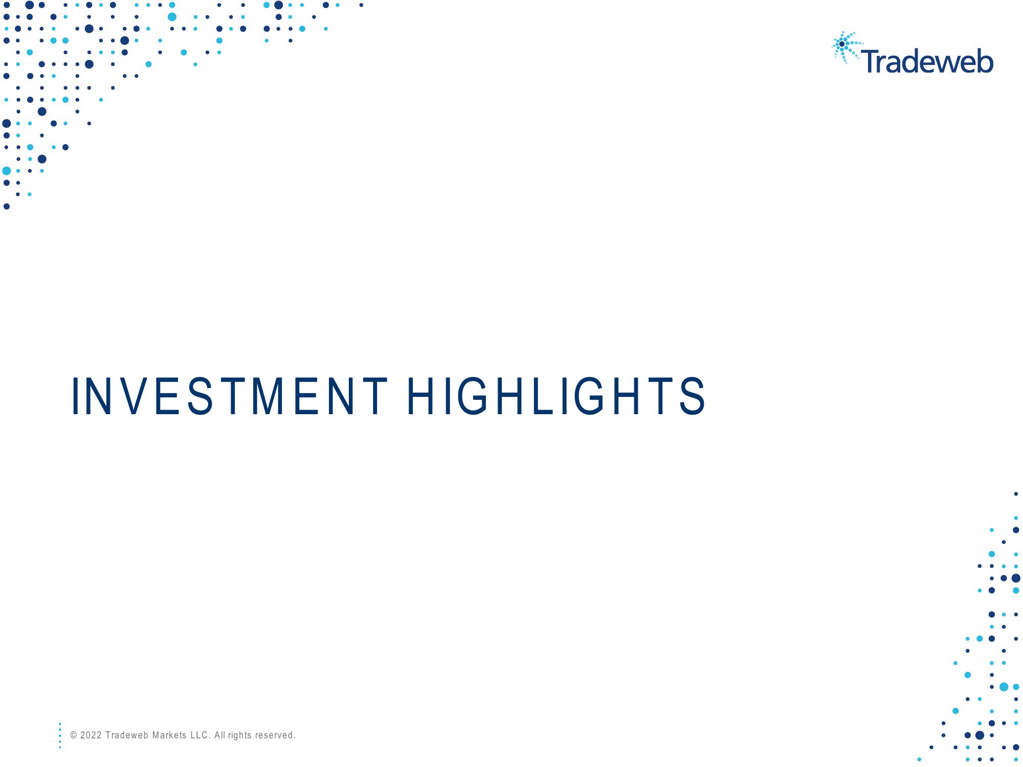 Tradeweb Investor Presentation Deck slide image #7