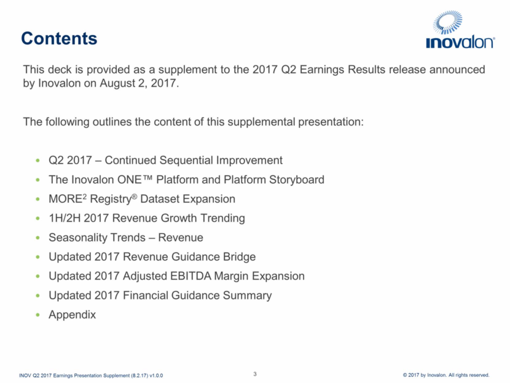 Inovalon Results Presentation Deck slide image #3