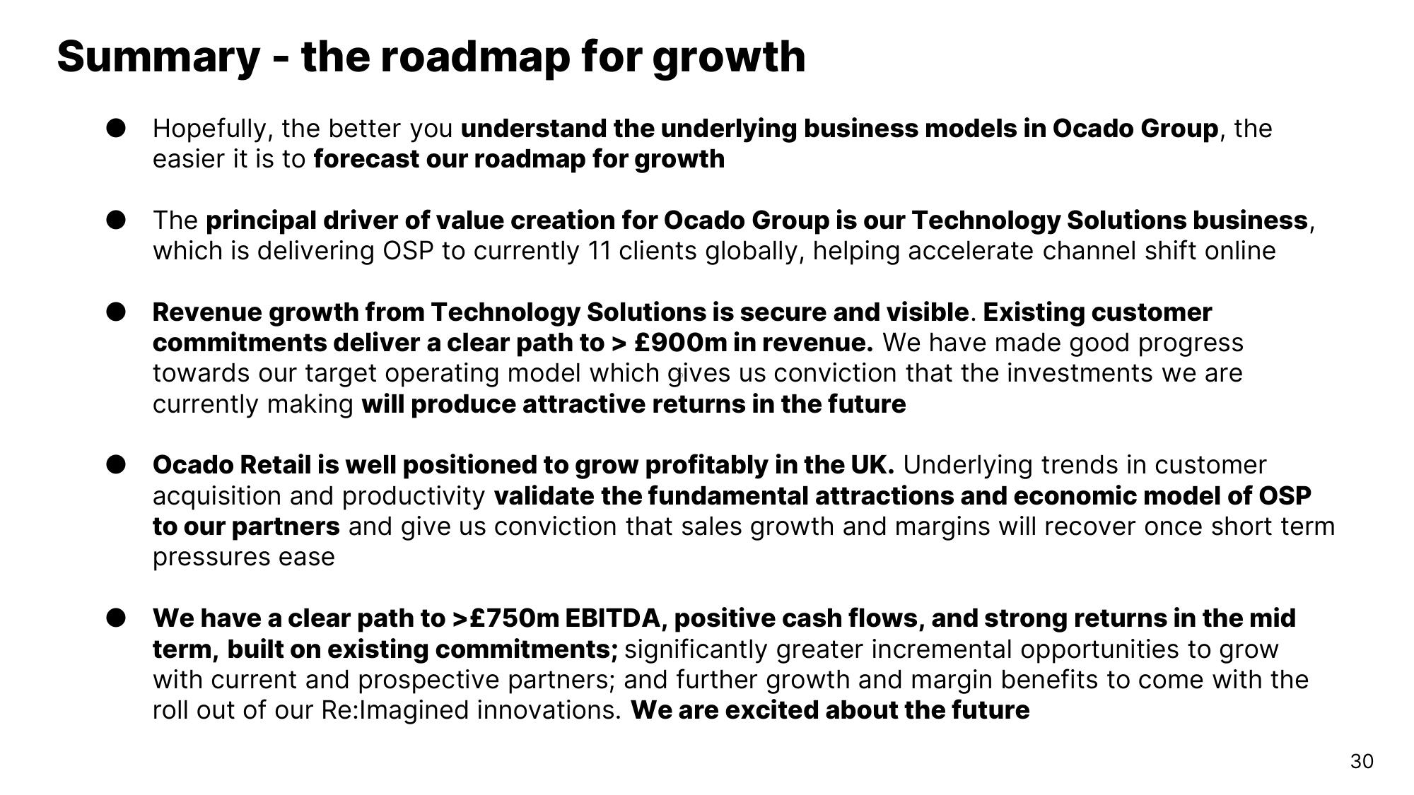 Ocado Investor Day Presentation Deck slide image #30