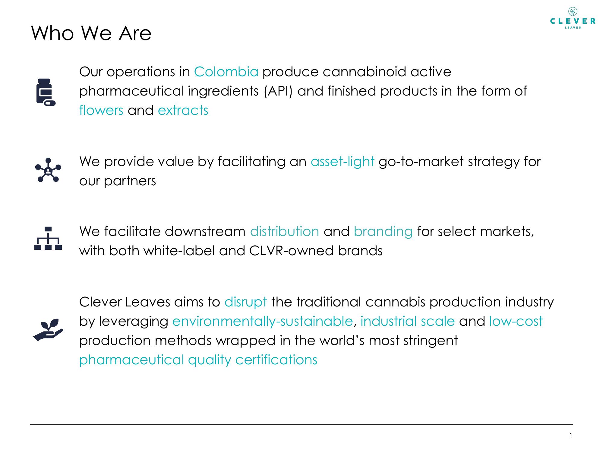 Clever Leaves IPO Presentation  slide image #2