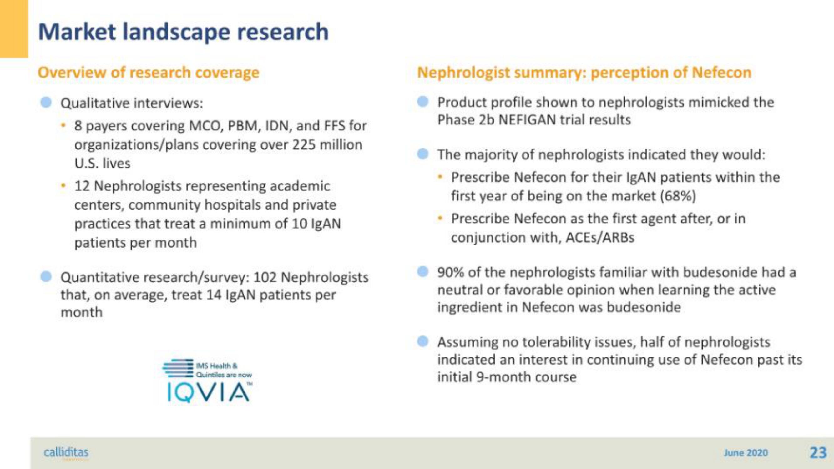 Calliditas Therapeutics IPO Presentation Deck slide image #23