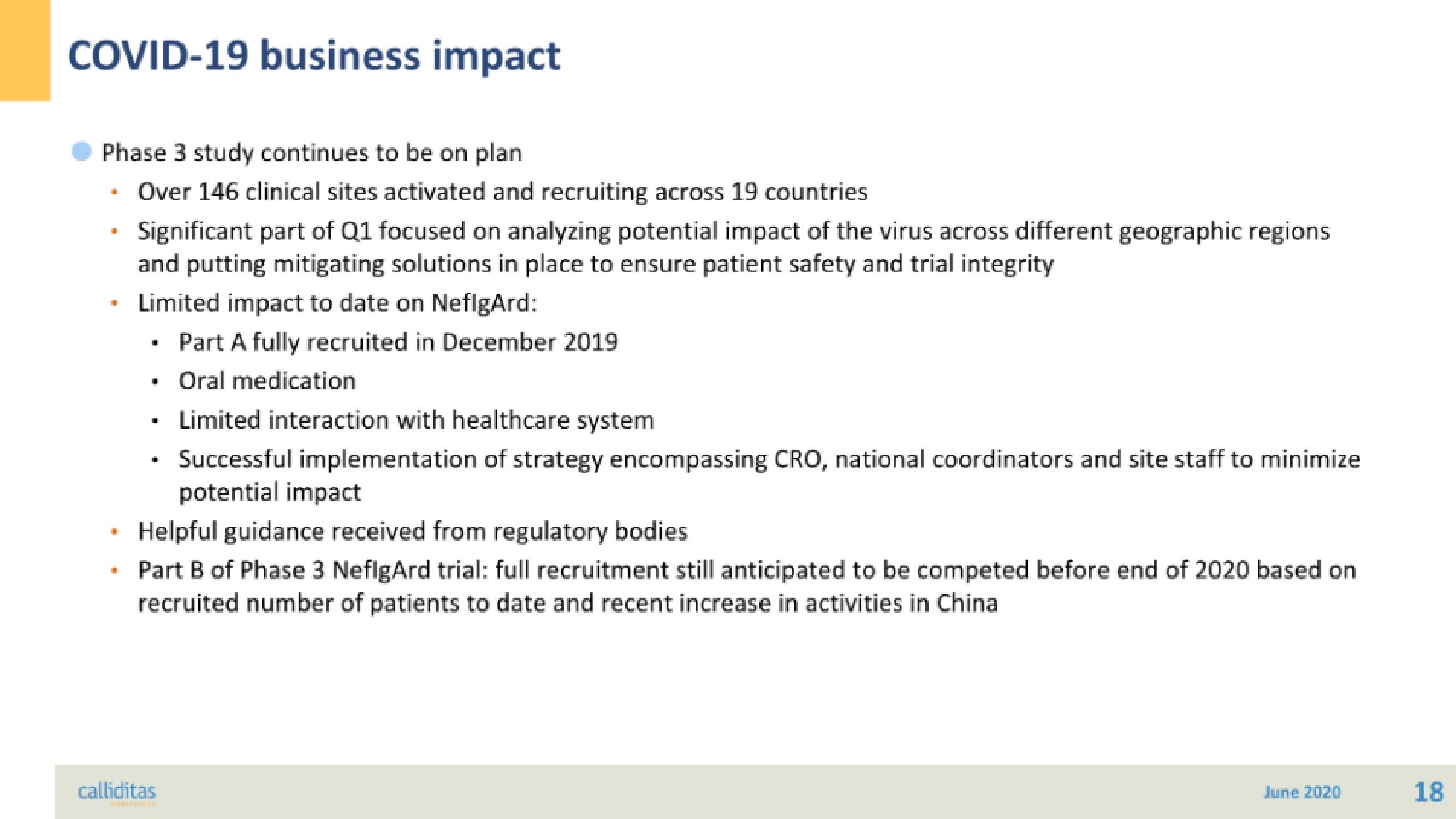 Calliditas Therapeutics IPO Presentation Deck slide image #18