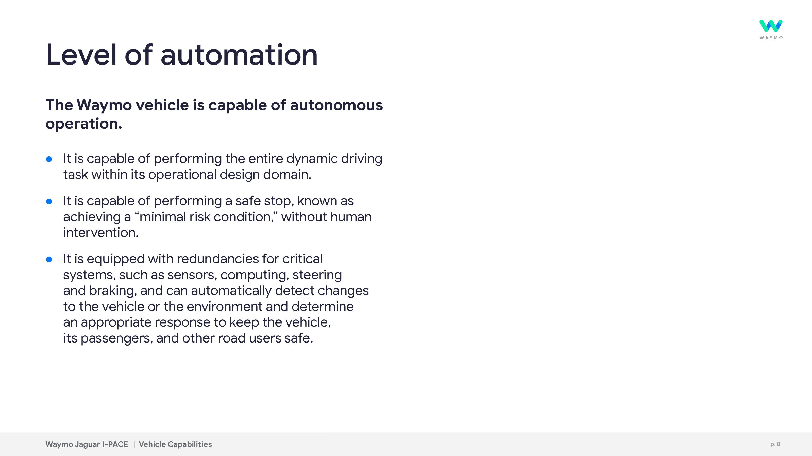 Waymo slide image #8