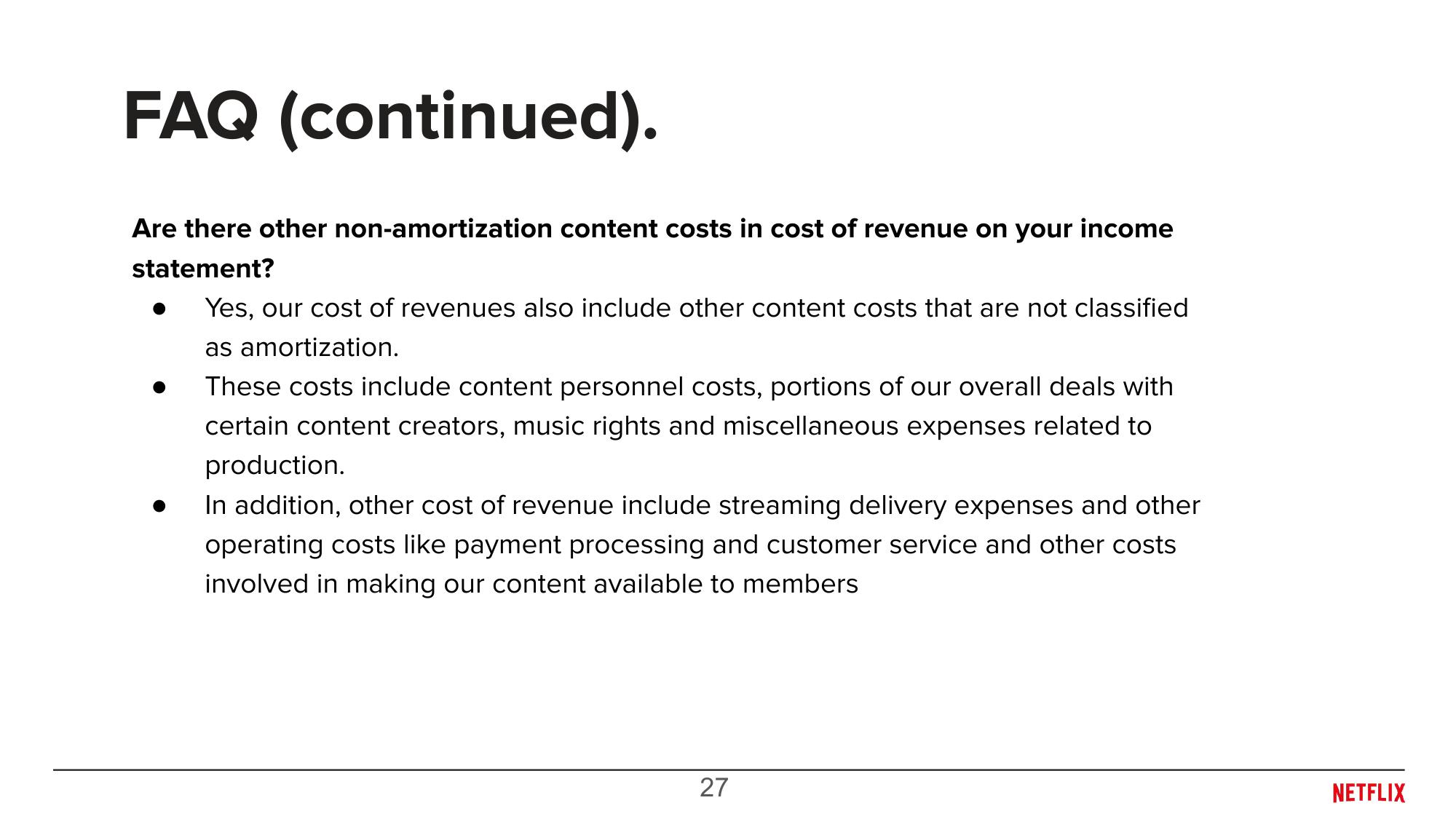 Overview of Content Accounting Investor Relations slide image #27