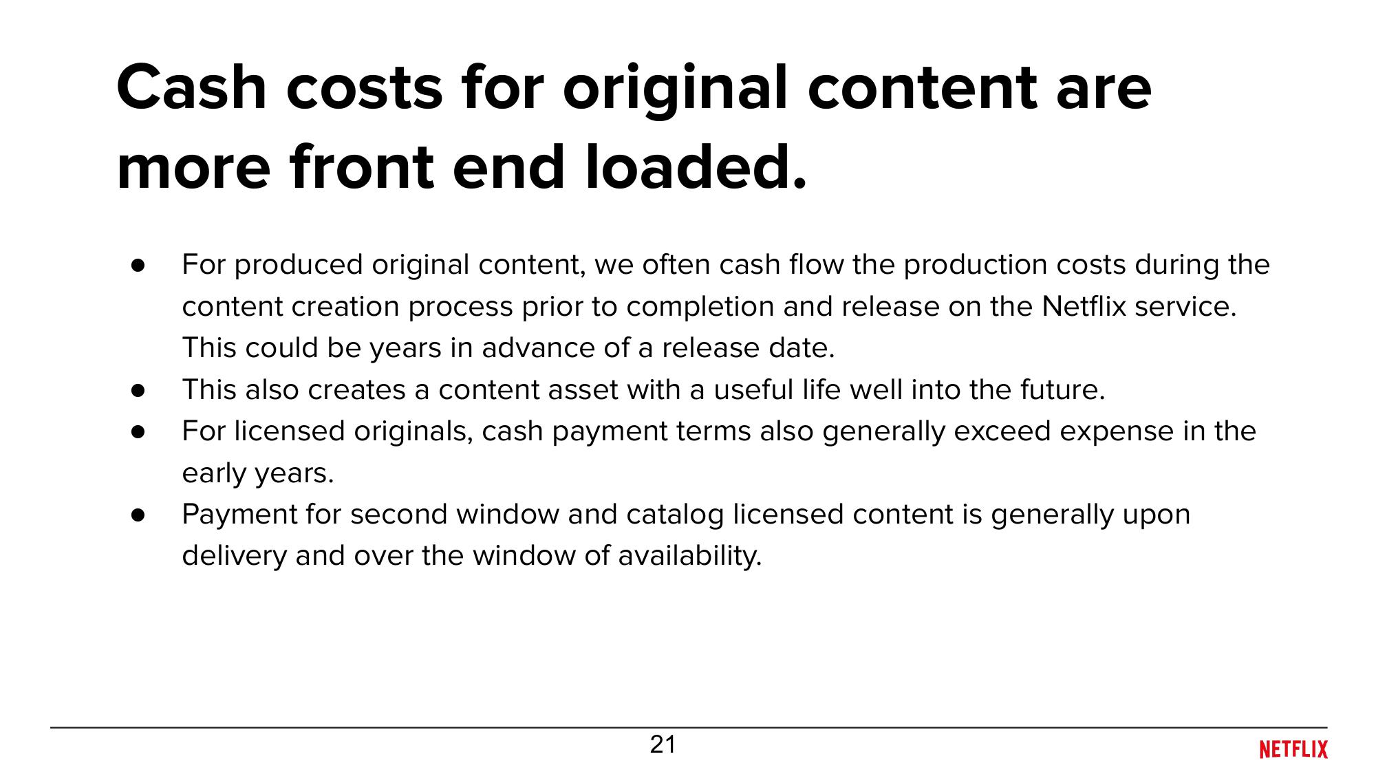 Overview of Content Accounting Investor Relations slide image #21