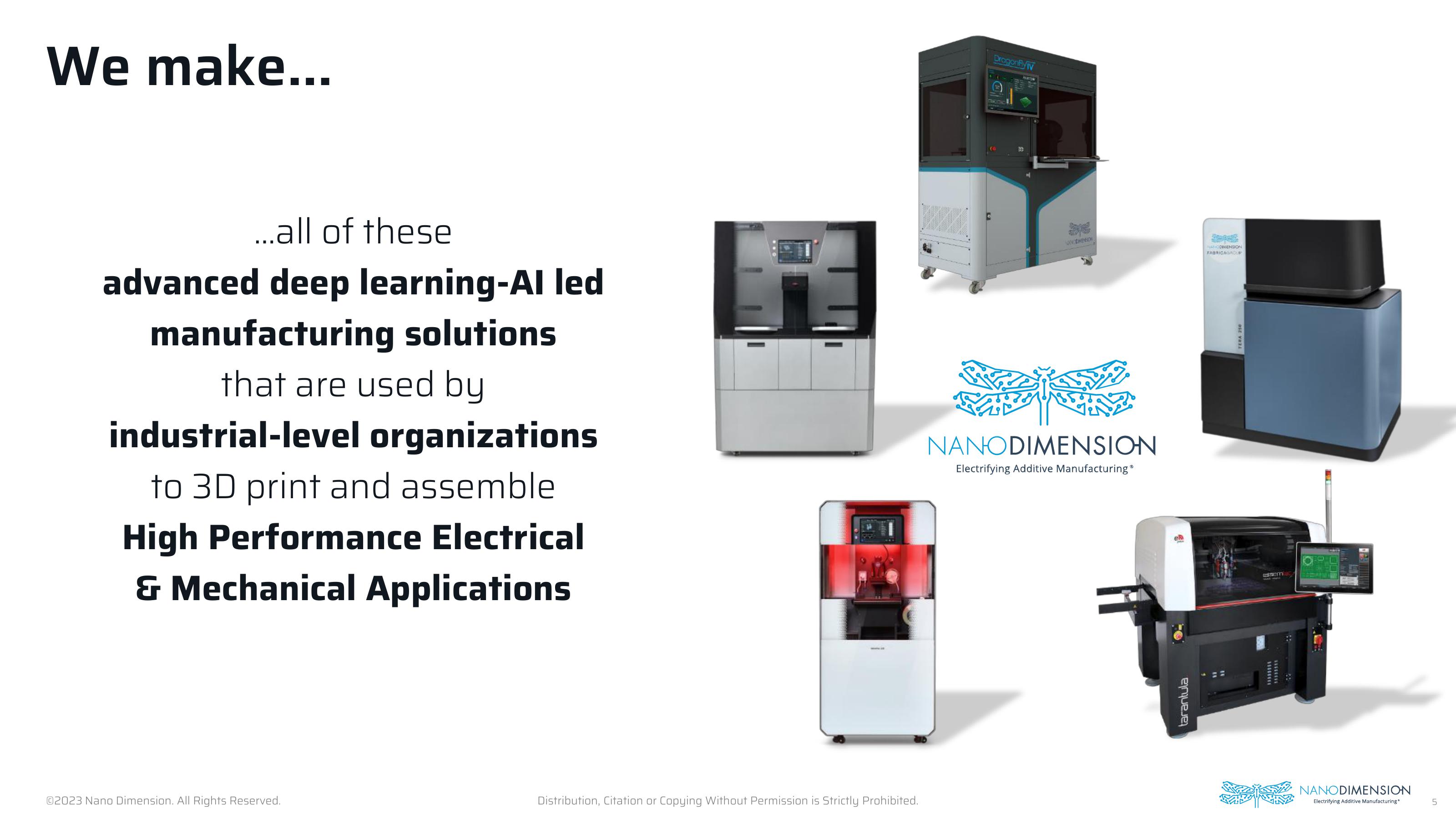 Nano Dimension Investor Presentation Deck slide image #5