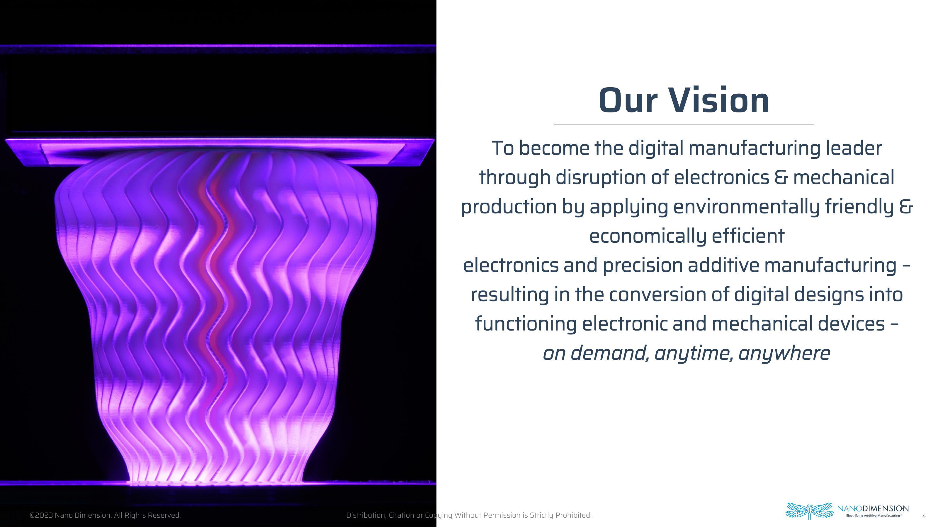 Nano Dimension Investor Presentation Deck slide image #4