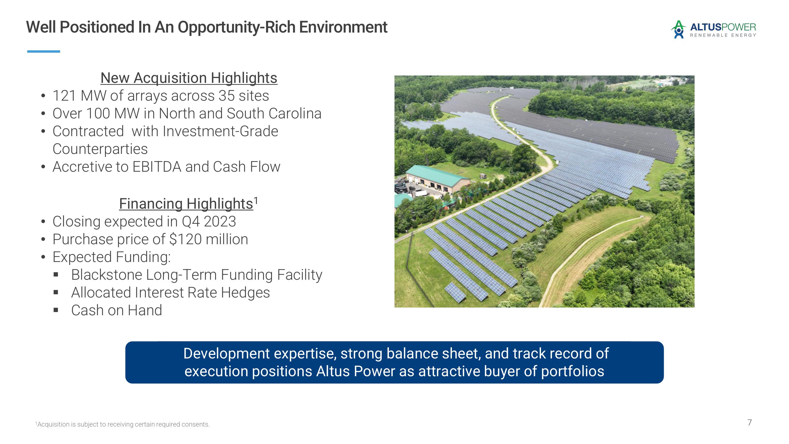 Altus Power Results Presentation Deck slide image #7