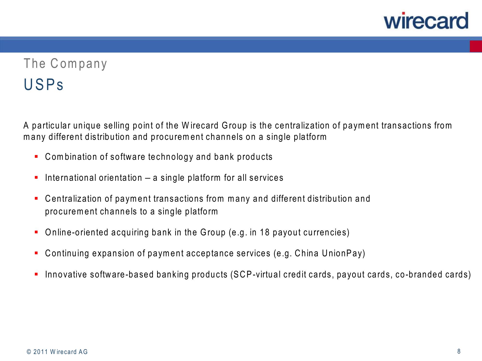 Wirecard Results Presentation Deck slide image #8