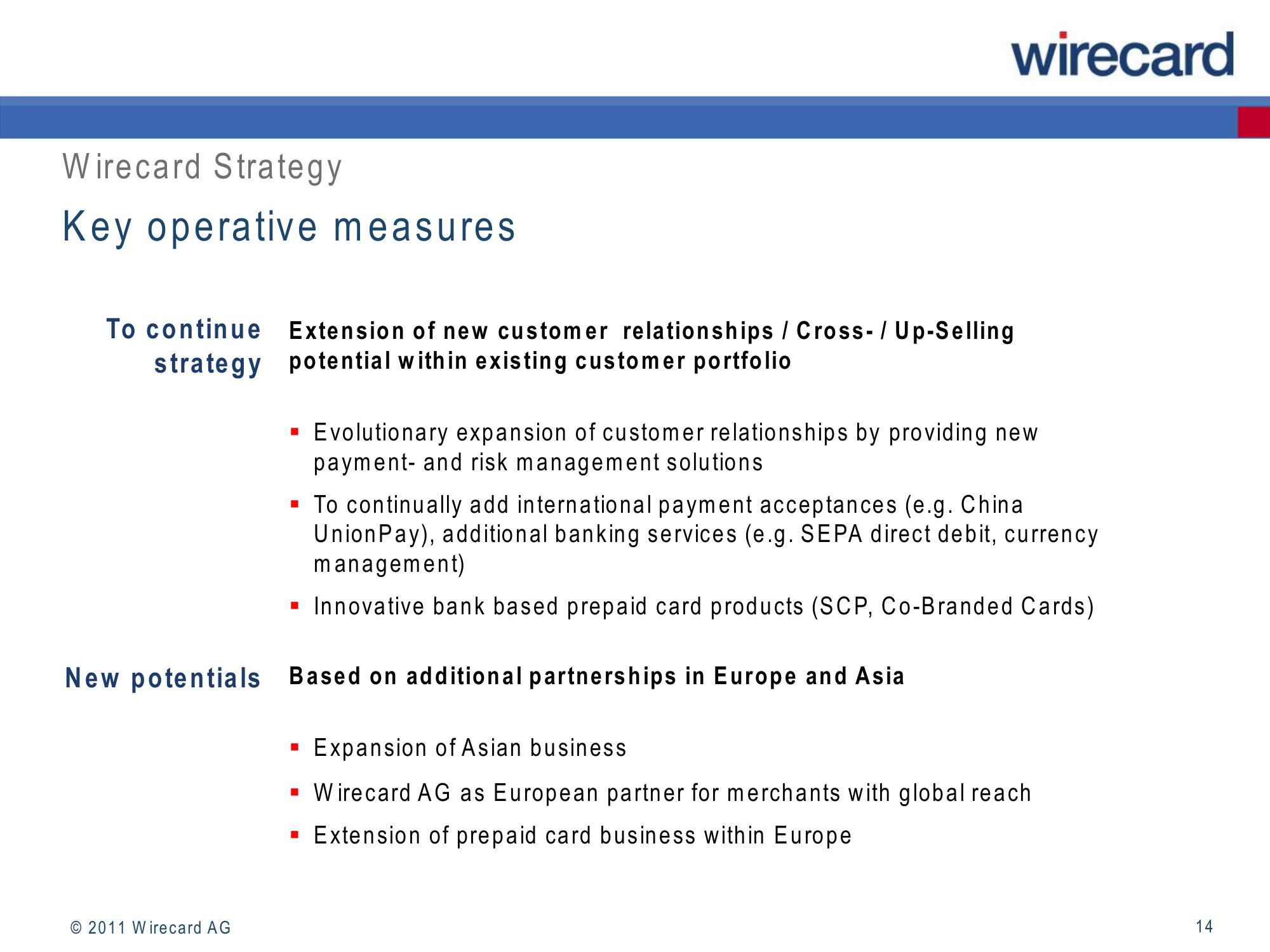 Wirecard Results Presentation Deck slide image #14