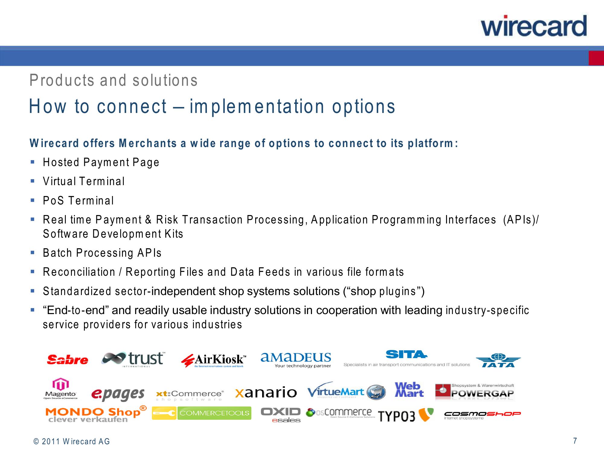 Wirecard Results Presentation Deck slide image #7