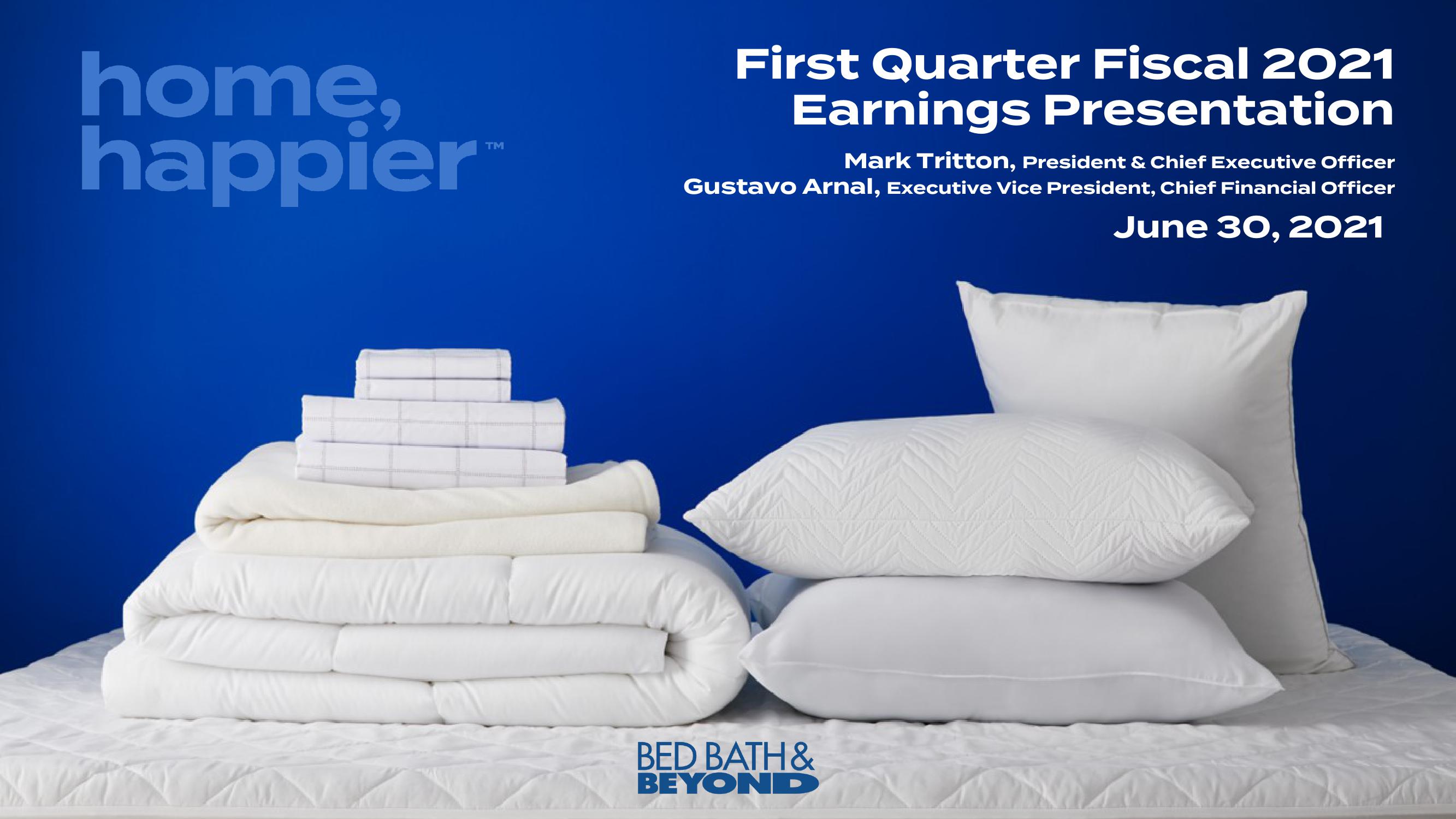 Bed Bath & Beyond Results Presentation Deck image