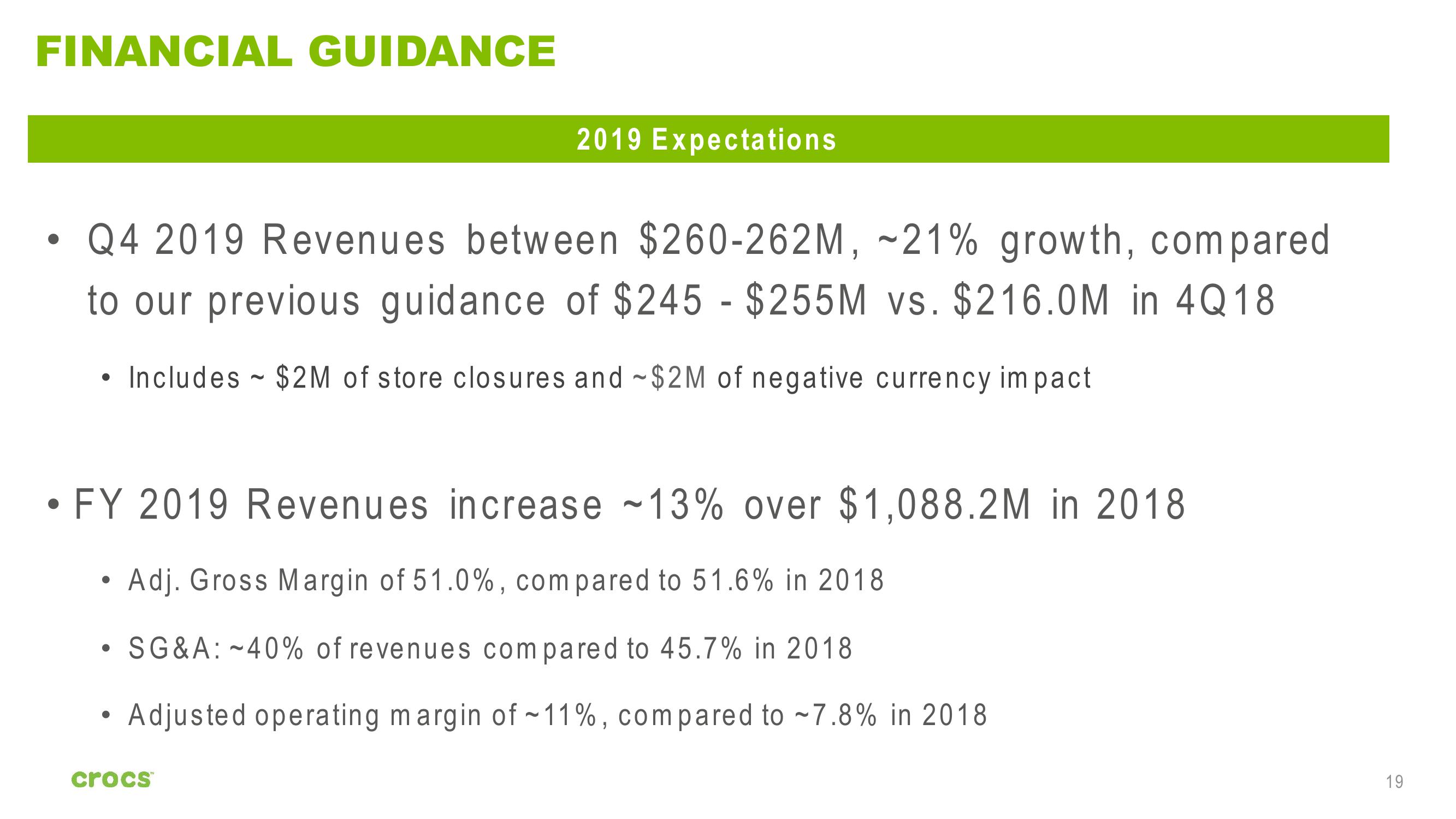 Crocs Investor Presentation Deck slide image #19