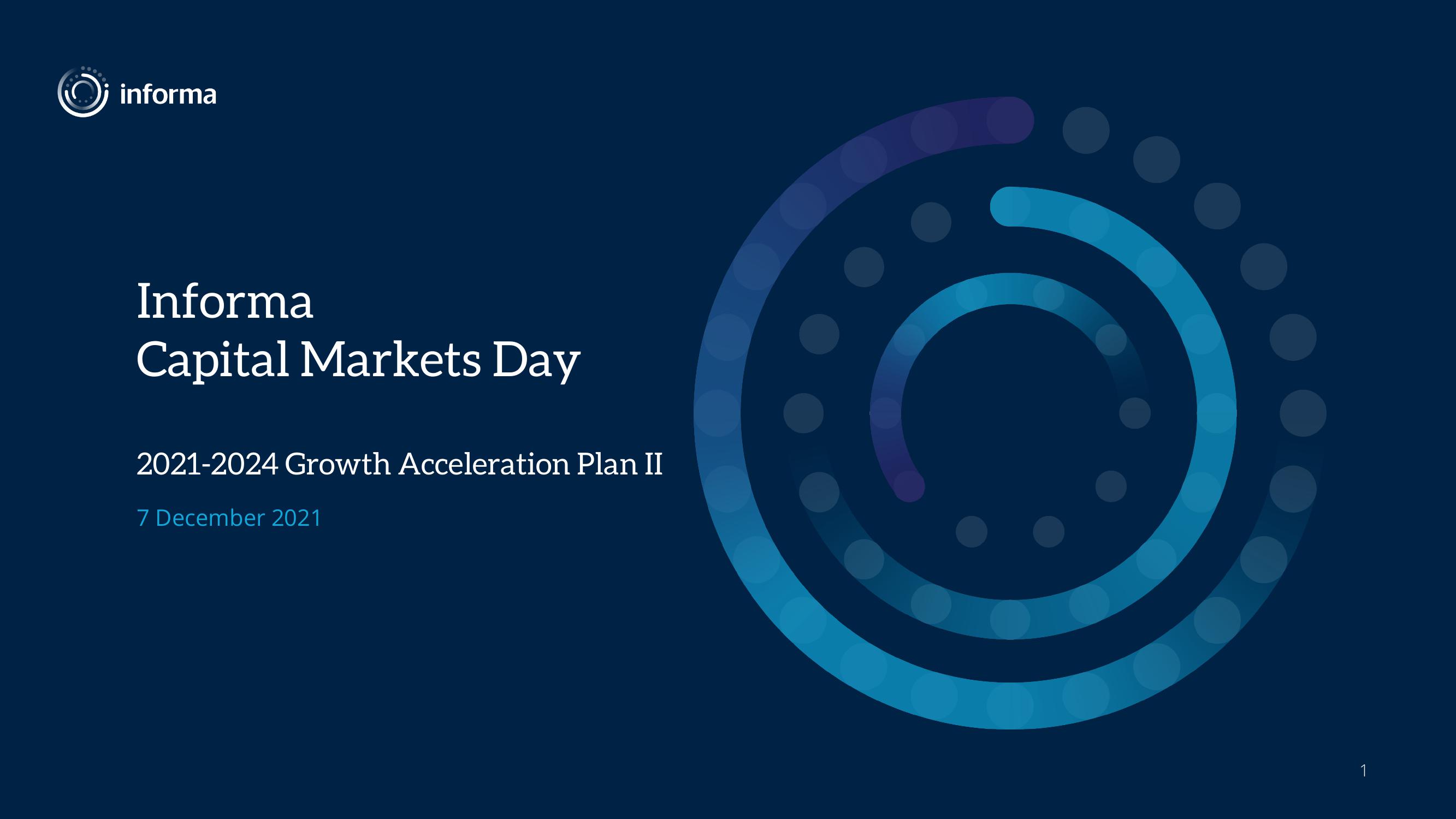 Informa Investor Day Presentation Deck image