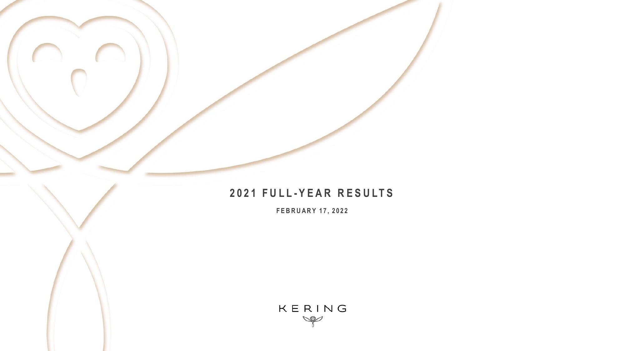 Kering Results Presentation Deck image