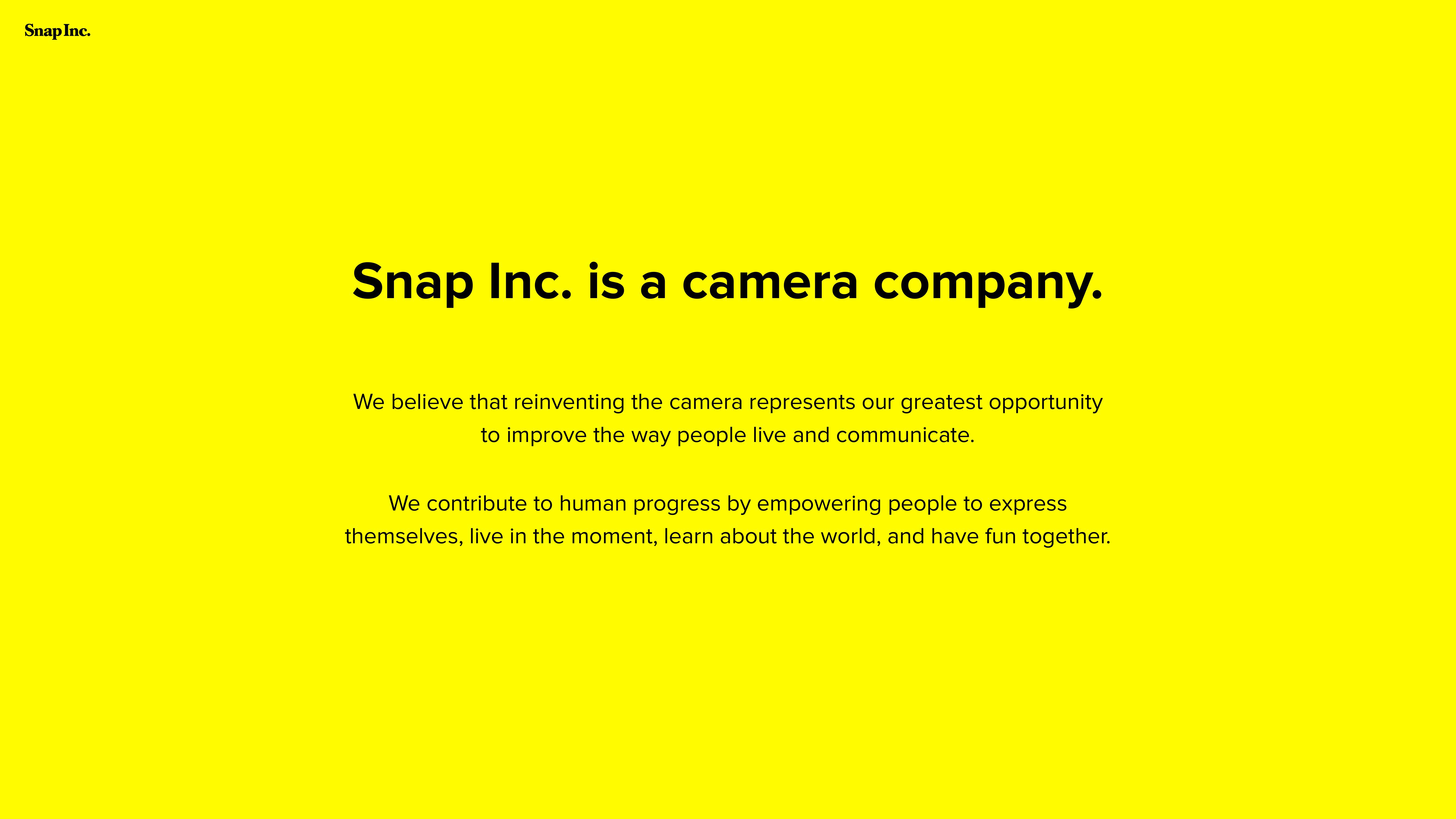 Snap Inc Investor Presentation Deck slide image #4