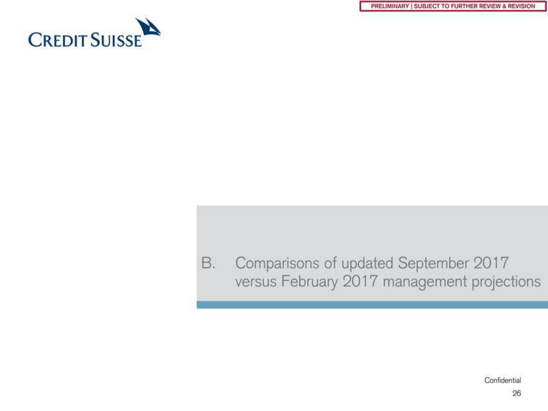 Credit Suisse Investment Banking Pitch Book slide image #27