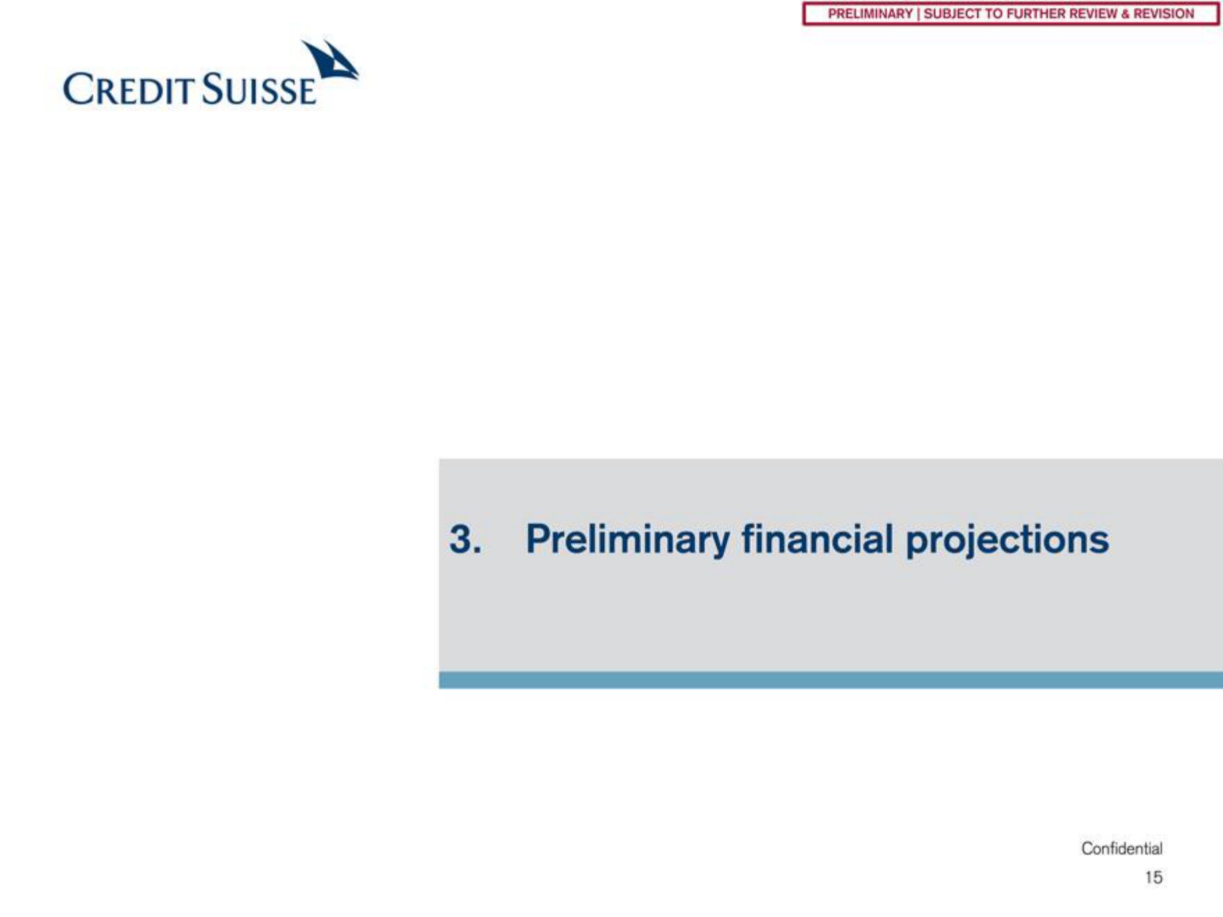 Credit Suisse Investment Banking Pitch Book slide image #16