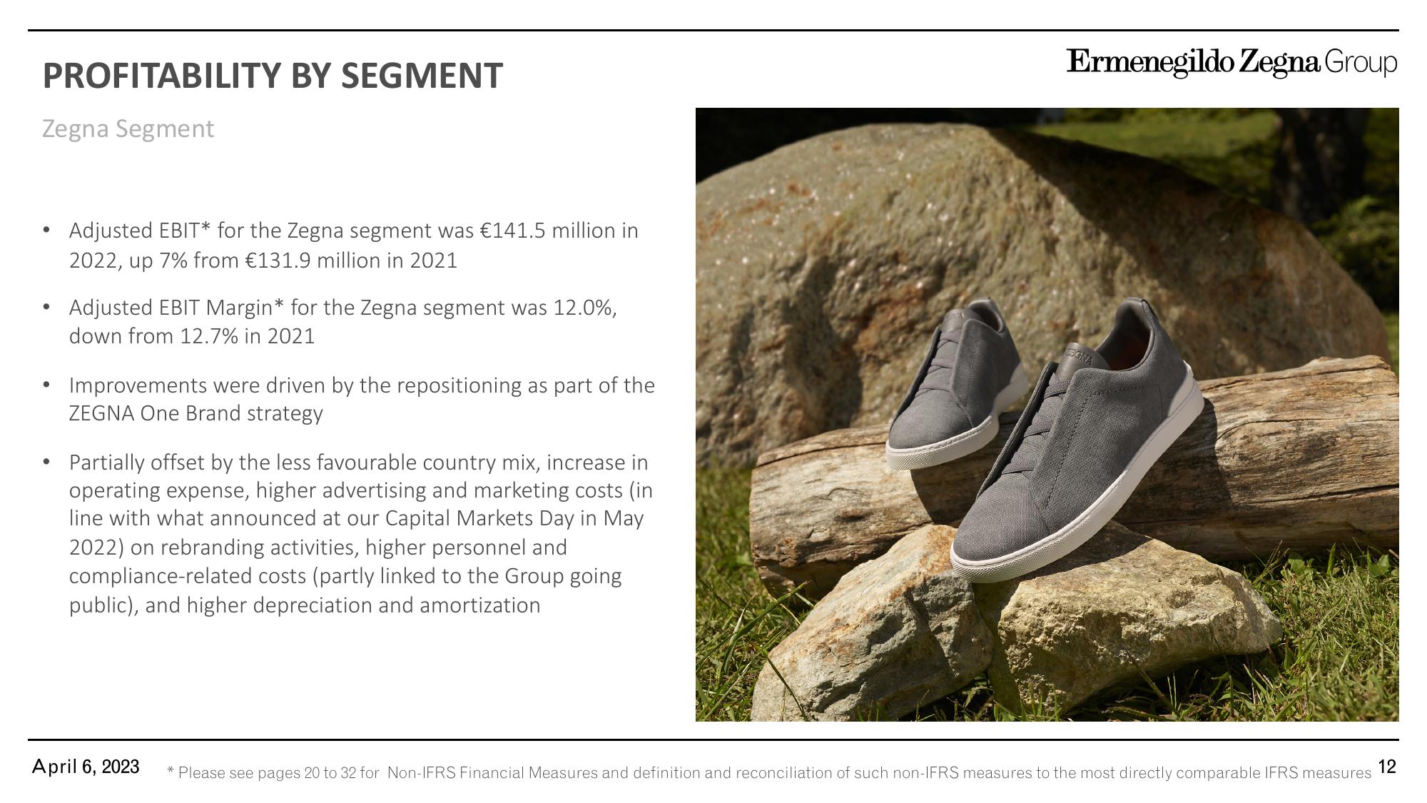 Zegna Results Presentation Deck slide image #12