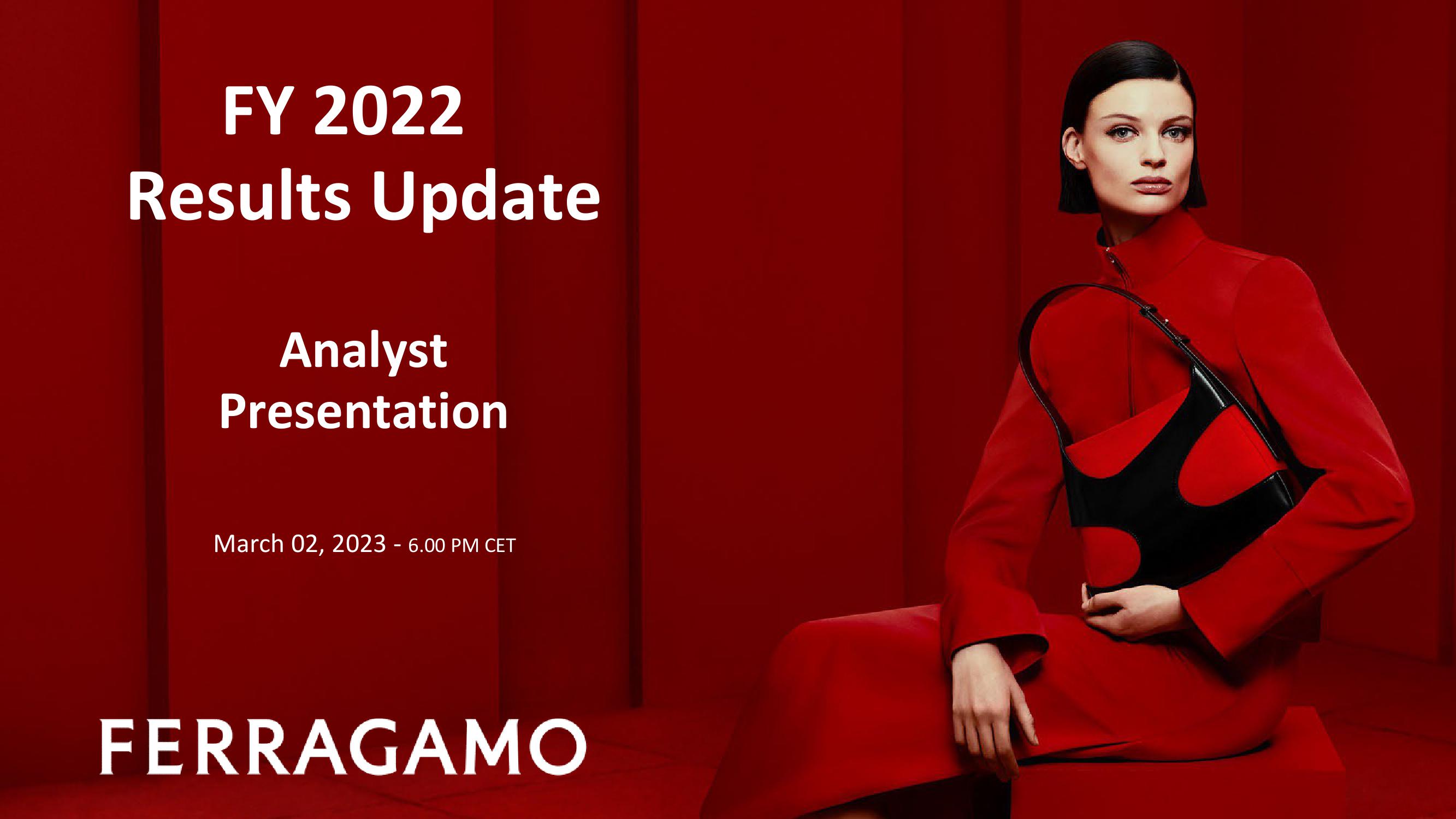 Salvatore Ferragamo Results Presentation Deck image