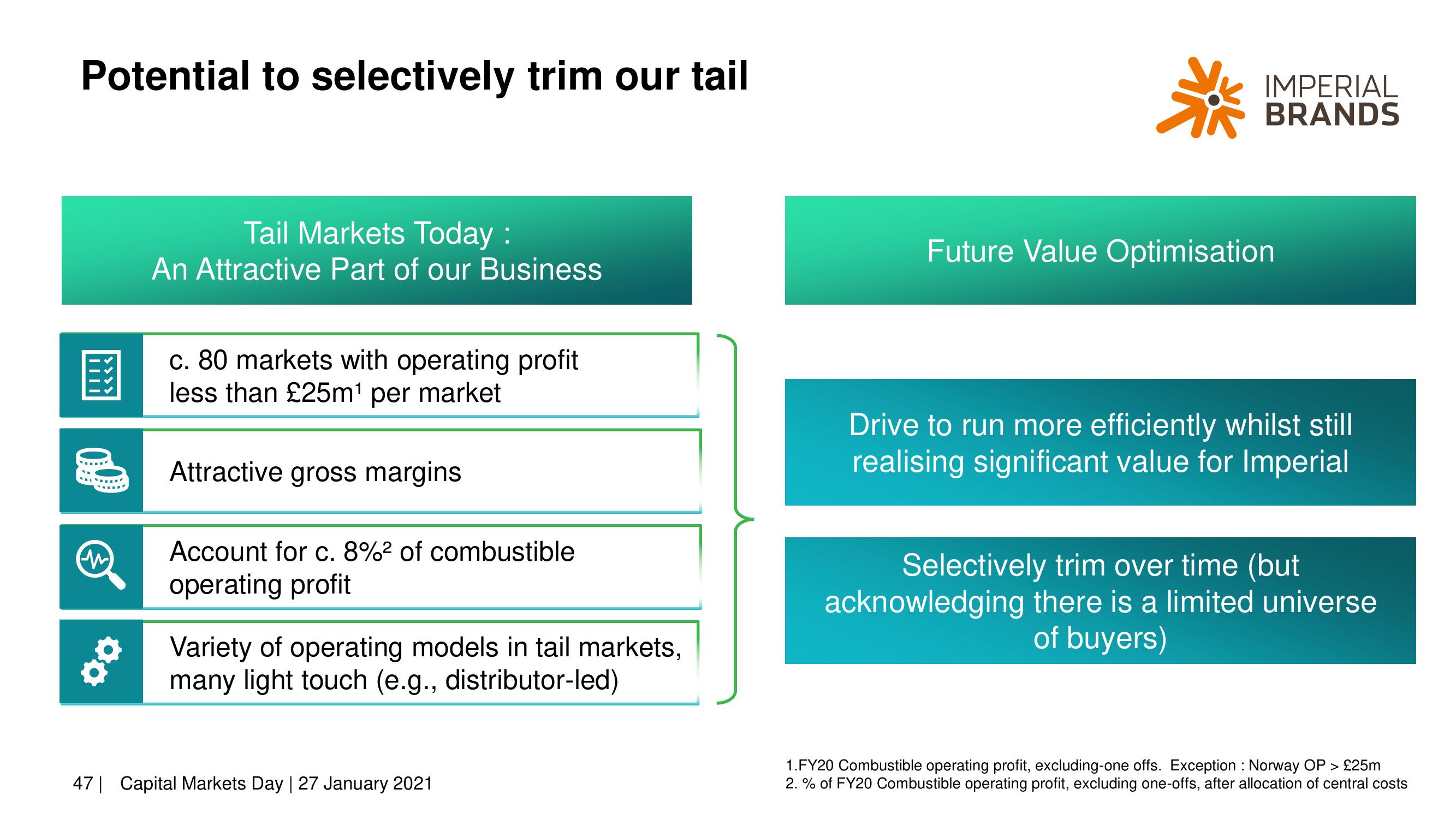 Imperial Brands Investor Day Presentation Deck slide image #47