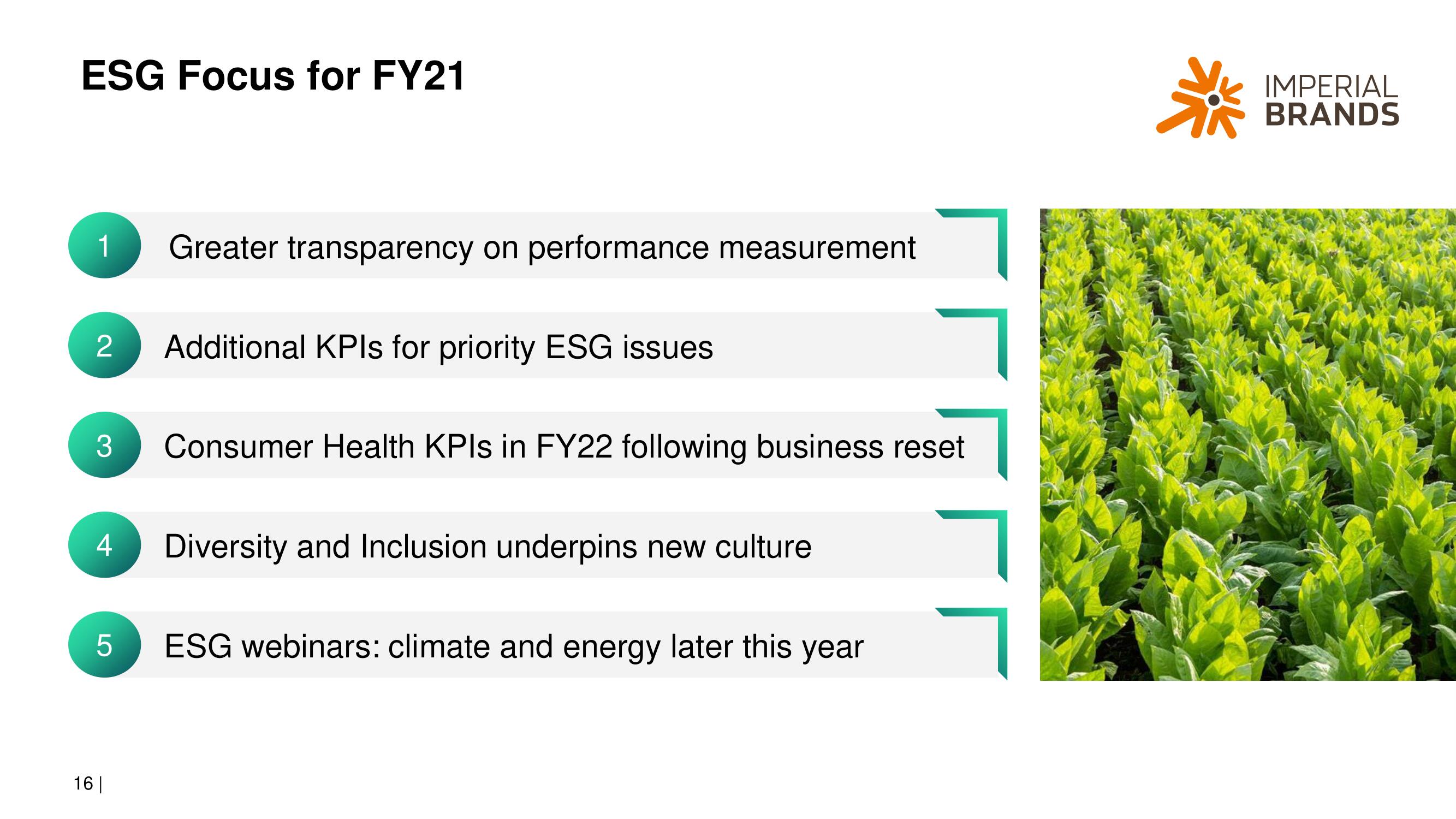 Imperial Brands Investor Day Presentation Deck slide image #16