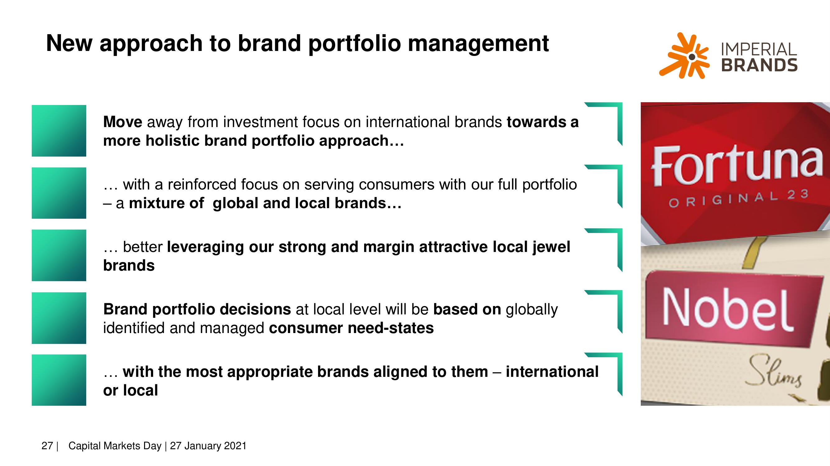 Imperial Brands Investor Day Presentation Deck slide image #27