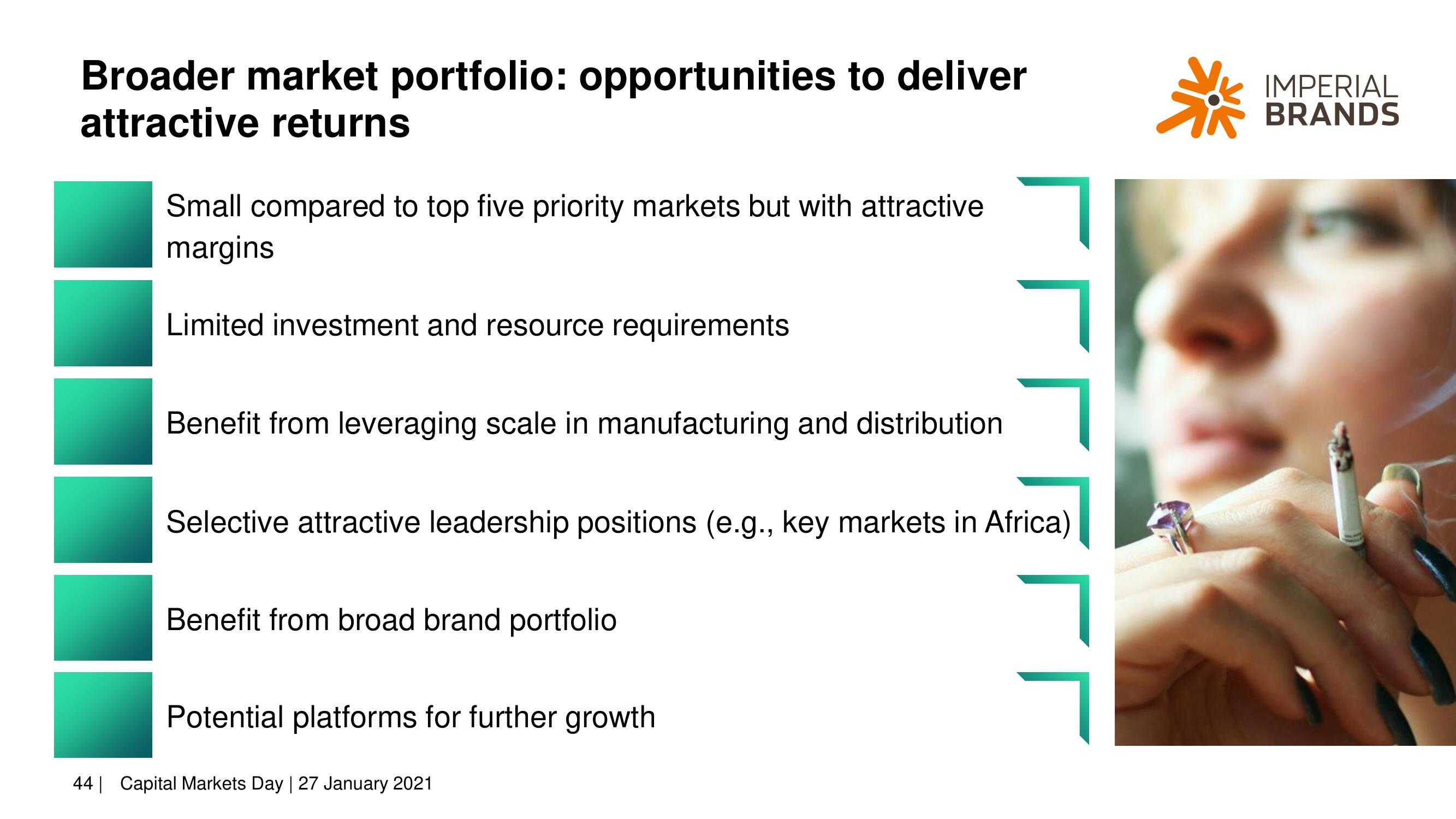 Imperial Brands Investor Day Presentation Deck slide image #44