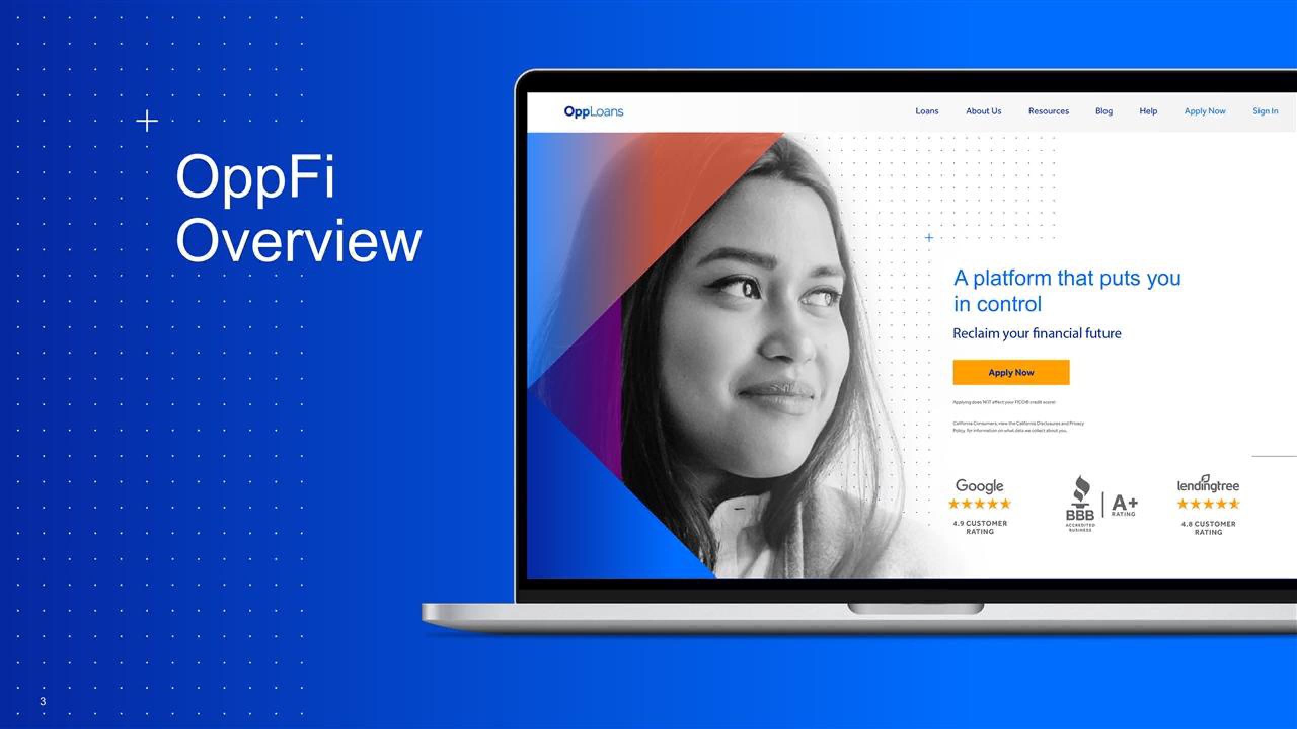 OppFi Results Presentation Deck slide image #4
