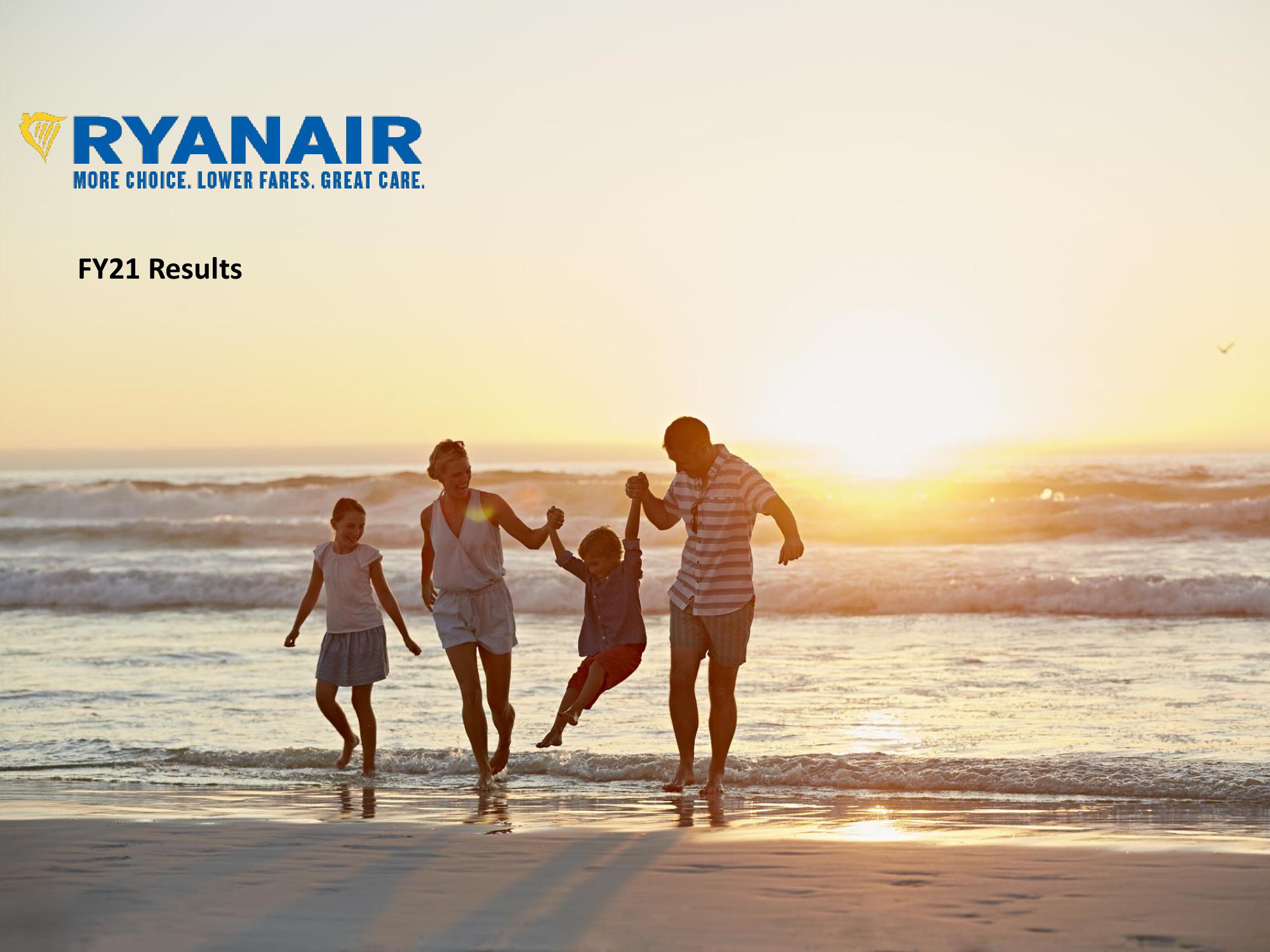 Ryanair FY21 Results image