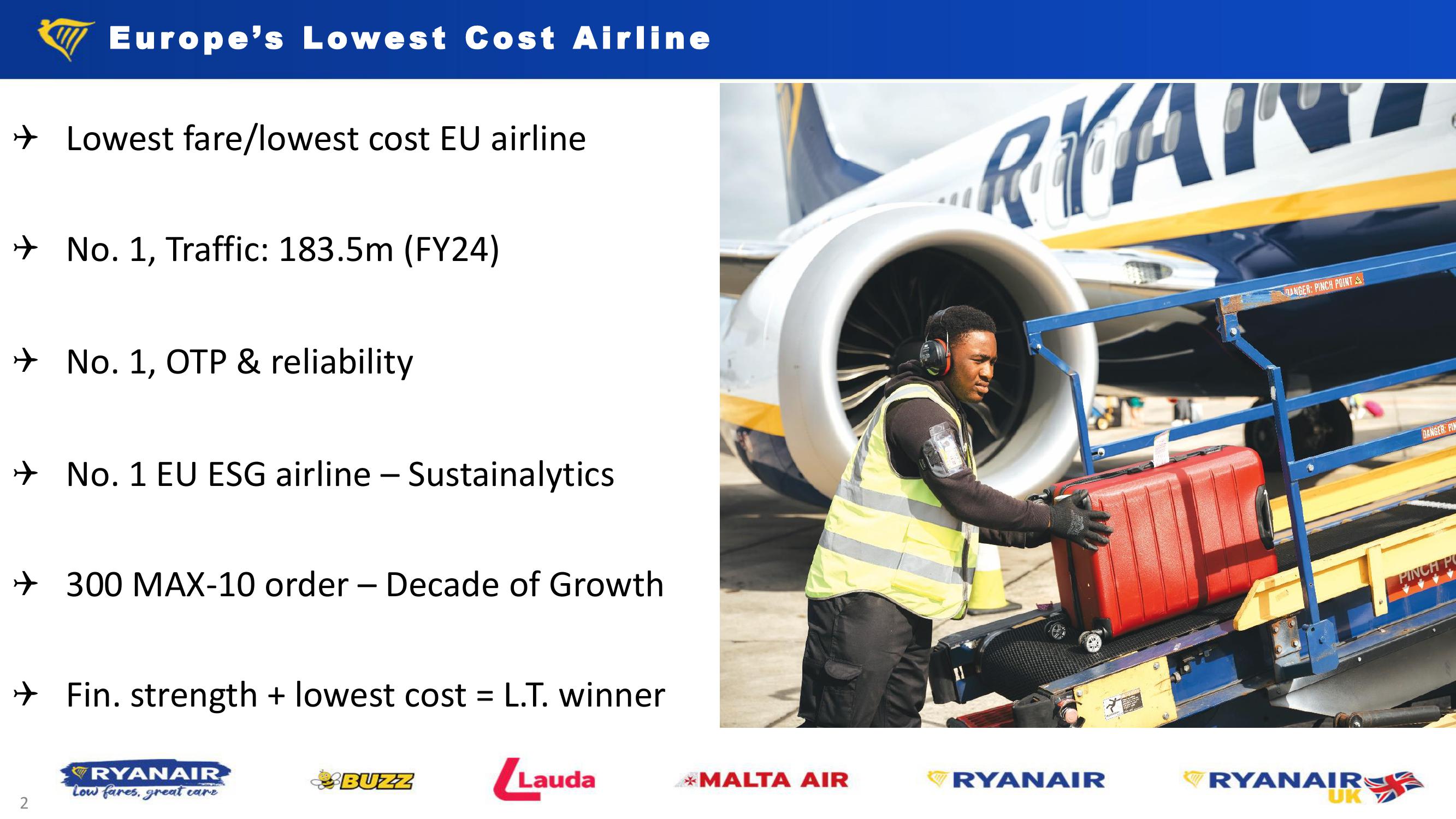 Ryanair Q3 Results Company Prestationa slide image #2