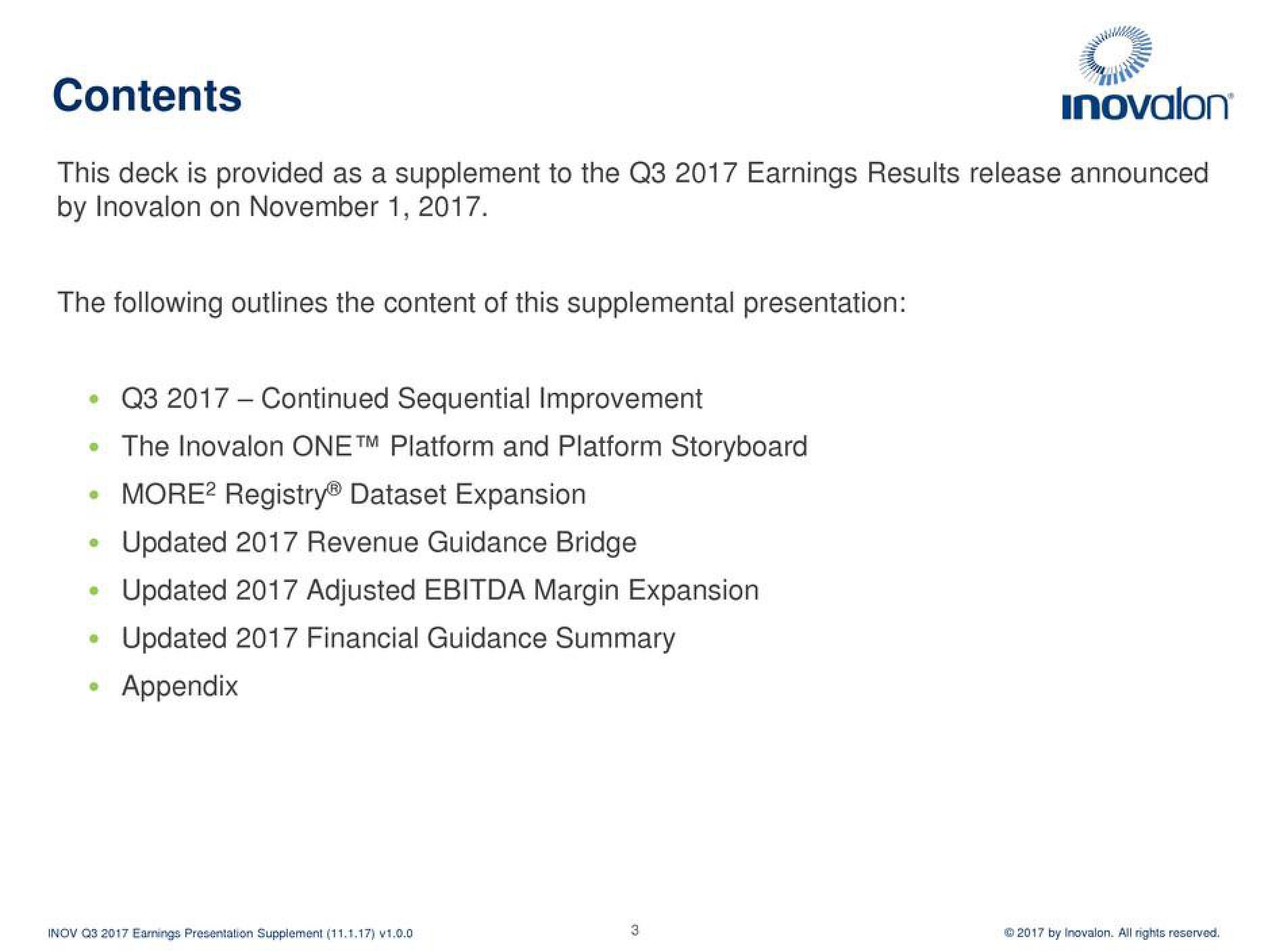 Inovalon Results Presentation Deck slide image #3