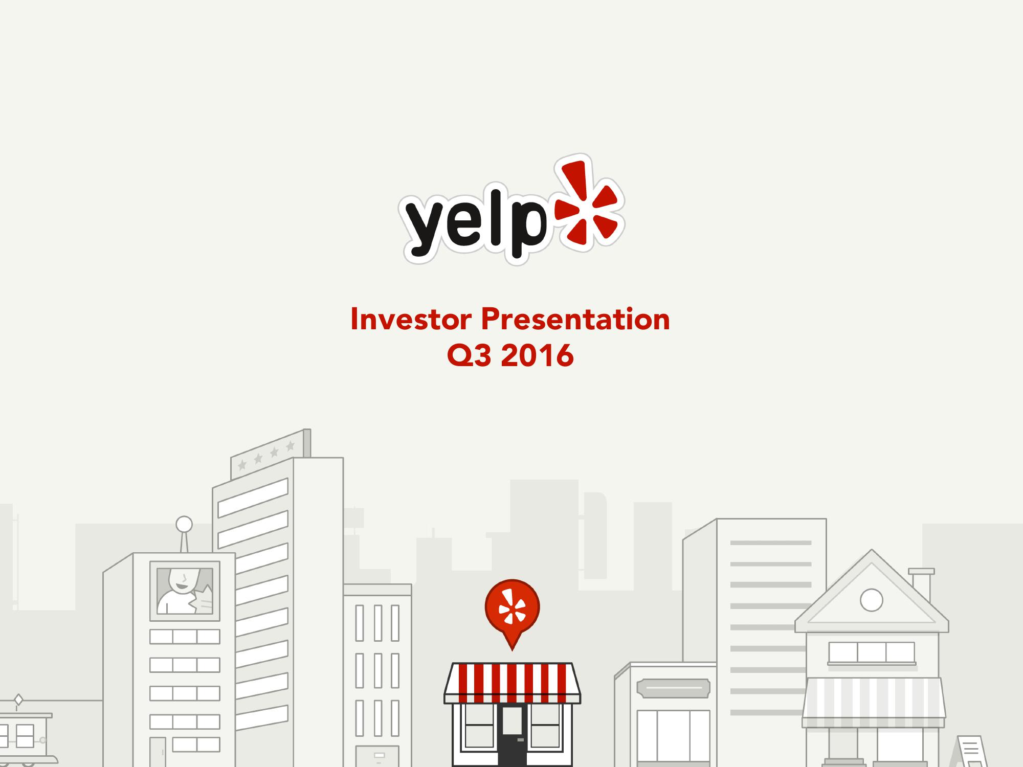 Yelp Results Presentation Deck image