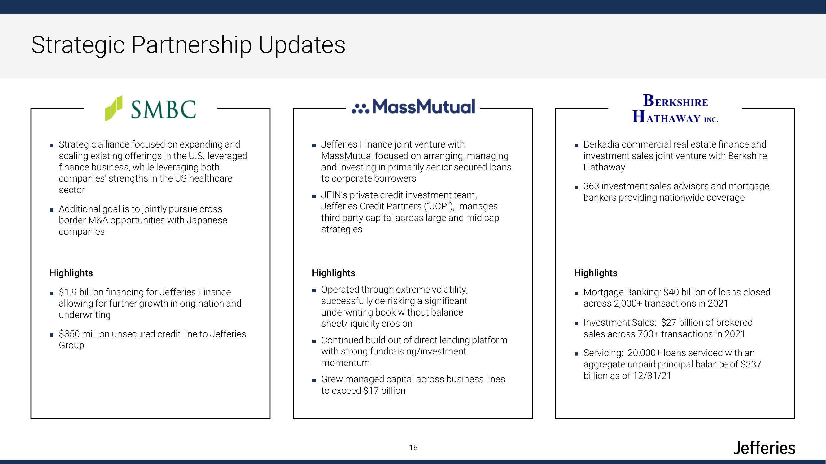 Jefferies Financial Group Investor Day Presentation Deck slide image #16