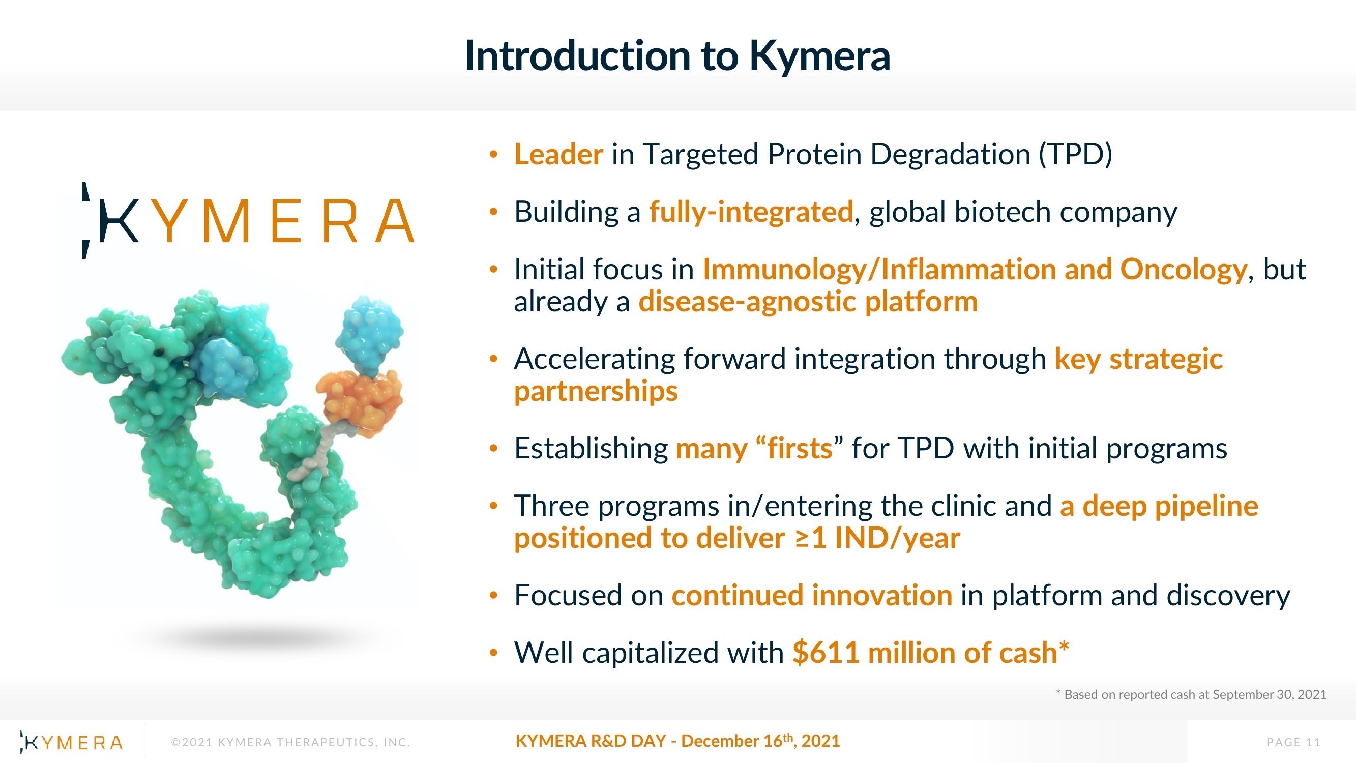 Kymera Investor Day Presentation Deck slide image #11