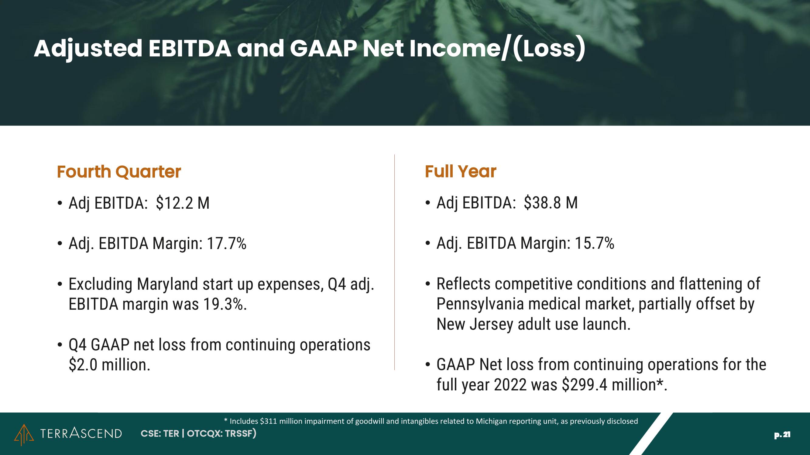 Investor Presentation slide image #21