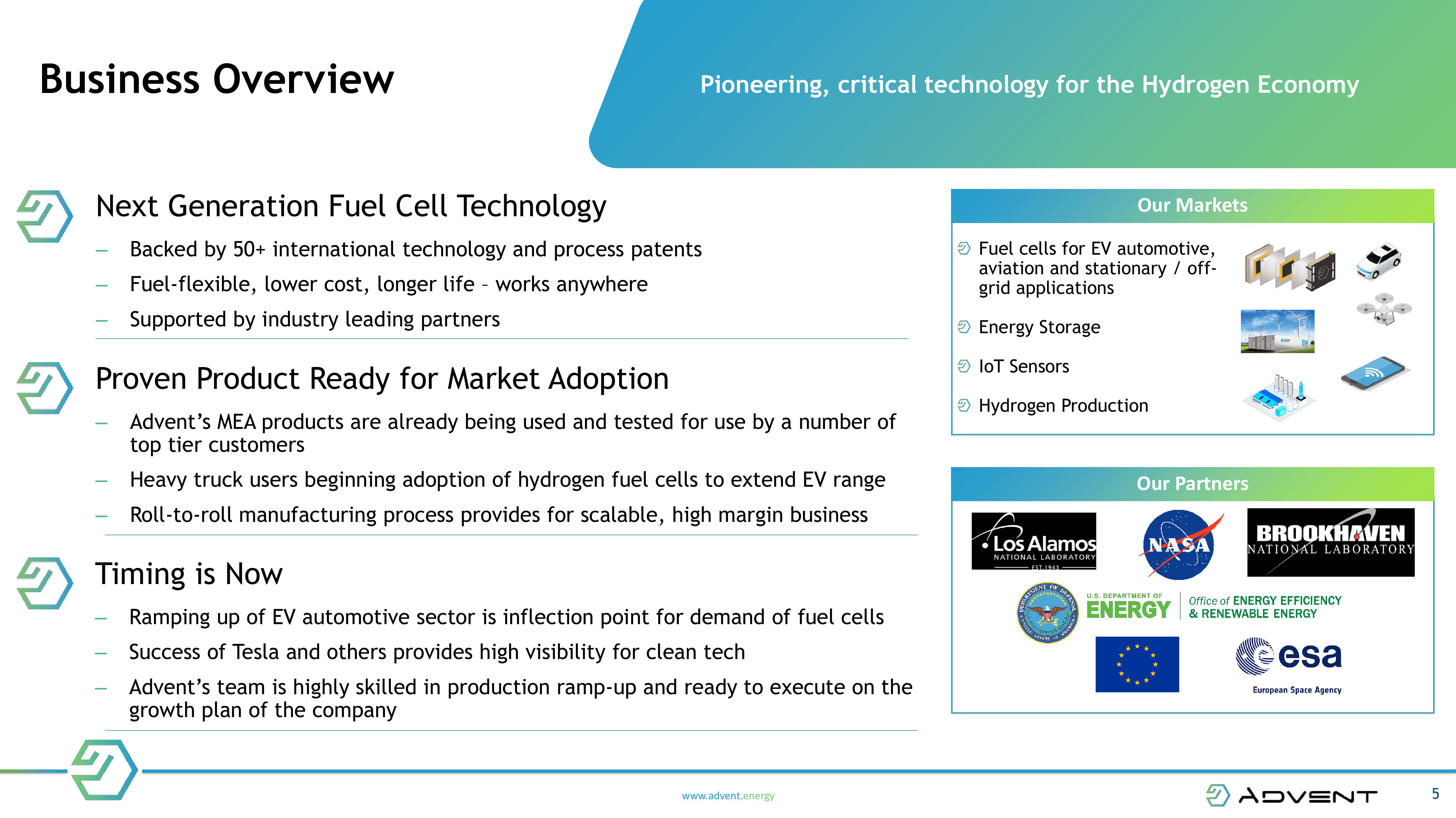 NEXT GENERATION FUEL CELL TECHNOLOGY slide image #5