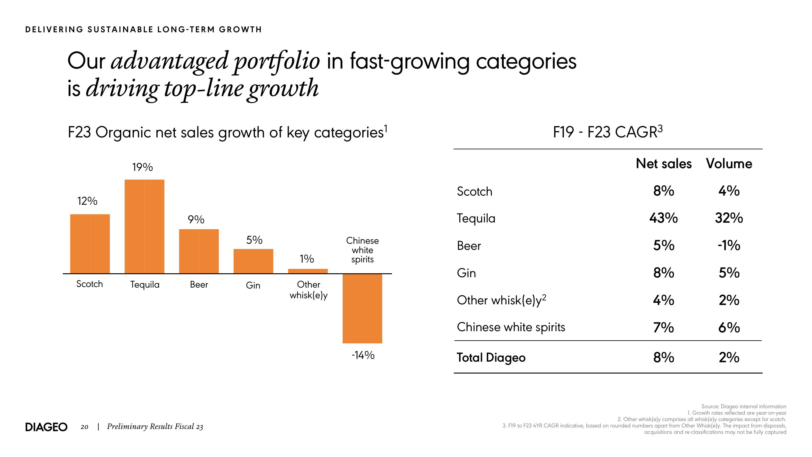 Diageo Results Presentation Deck slide image #20