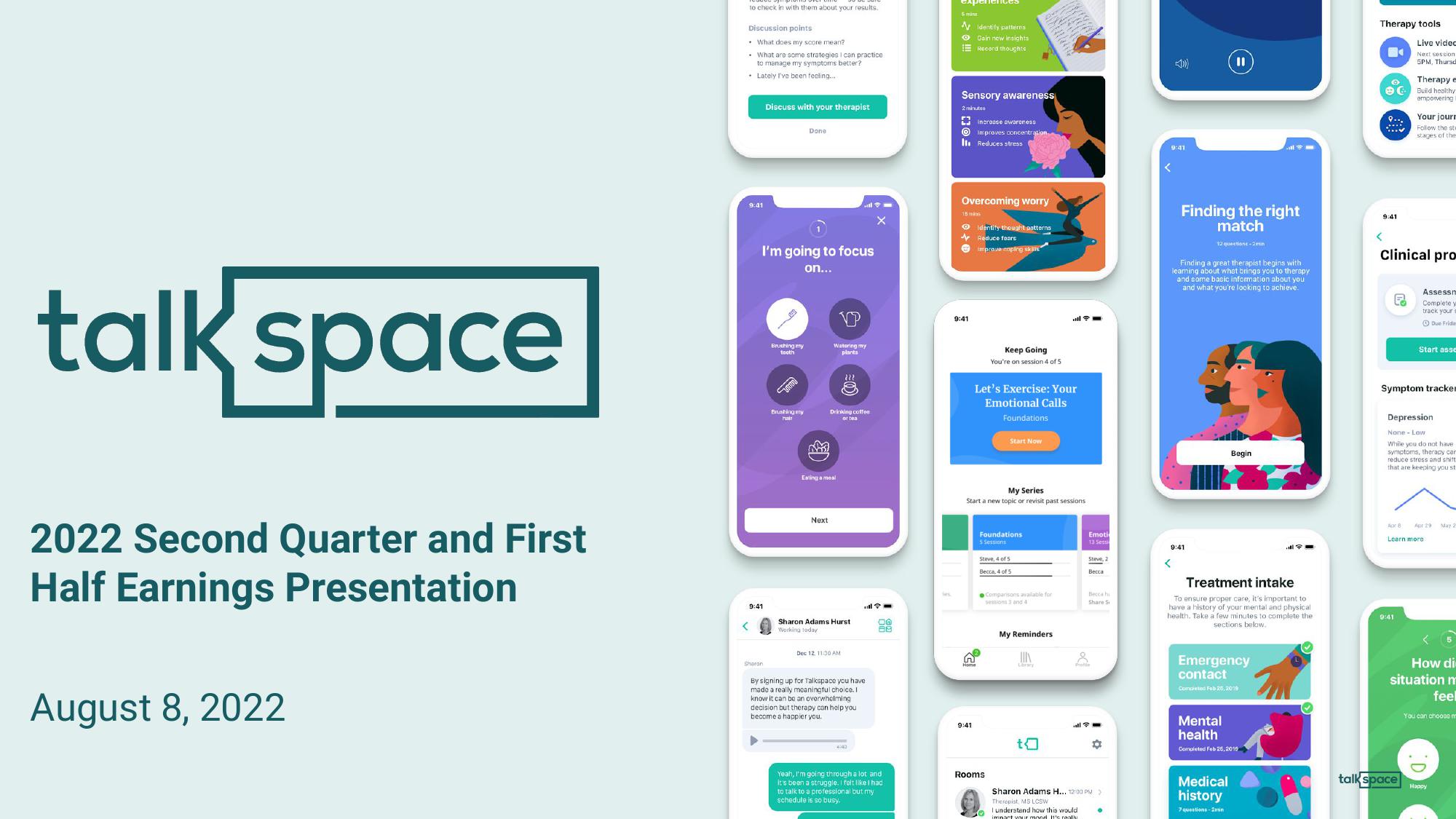 Talkspace Results Presentation Deck image