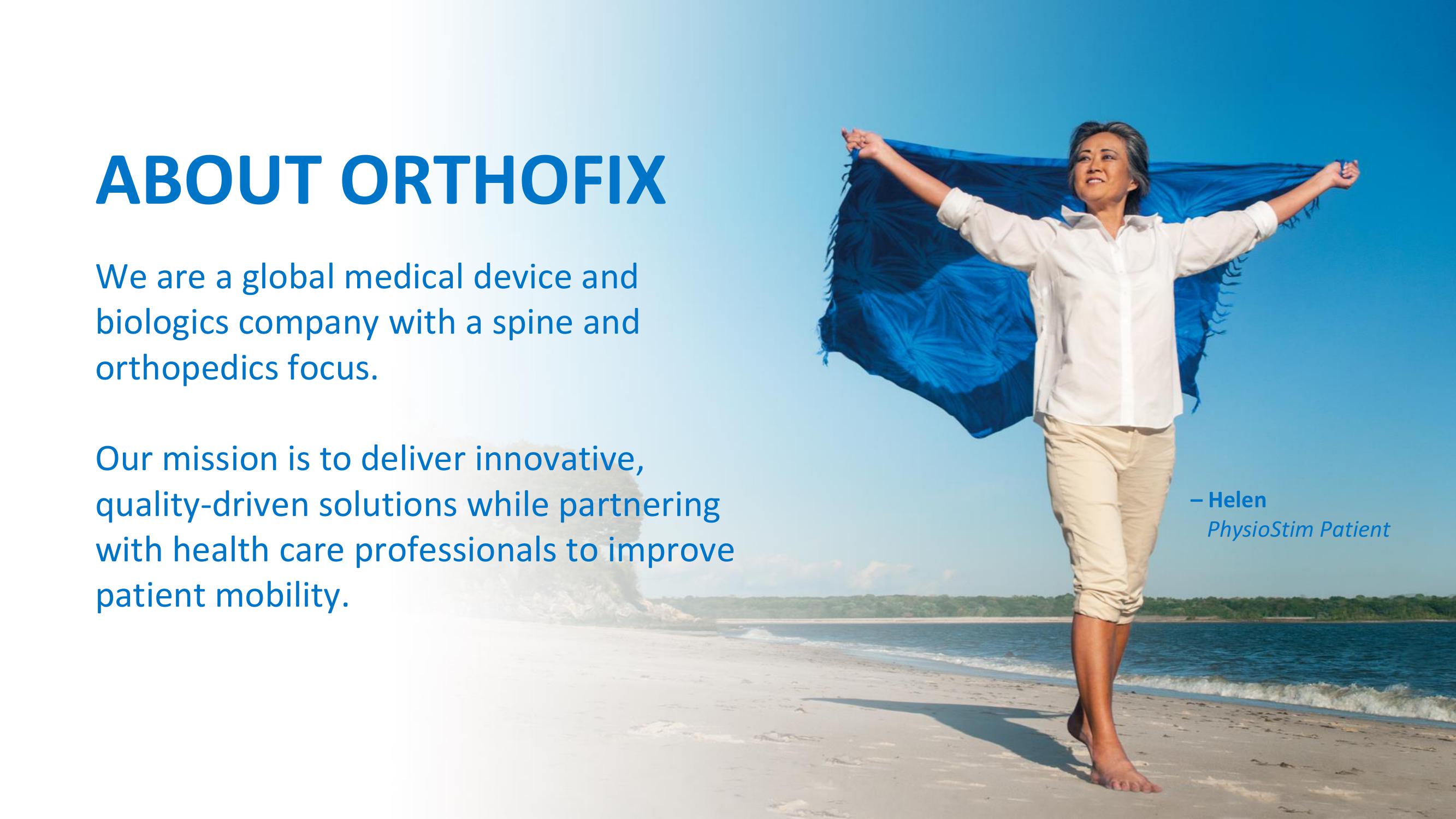 Orthofix Investor Presentation Deck slide image #3