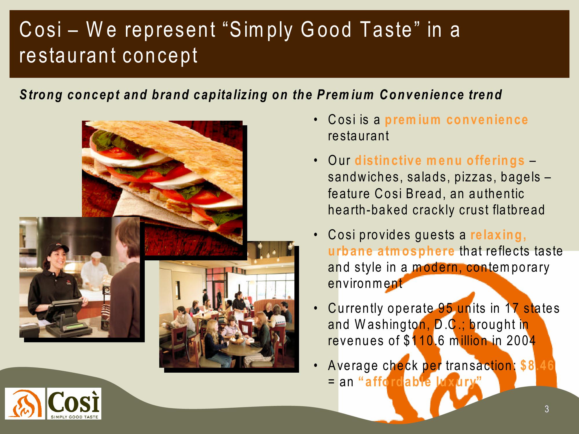 Cosi, Inc Company Presentation slide image #3