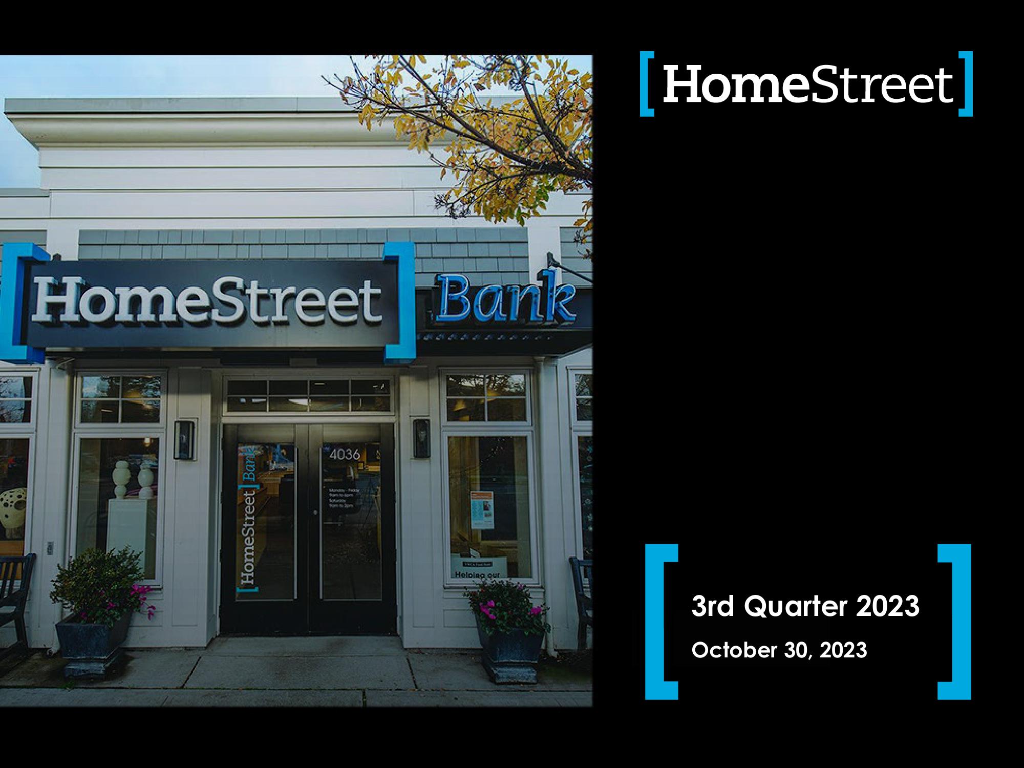 HomeStreet Results Presentation Deck image