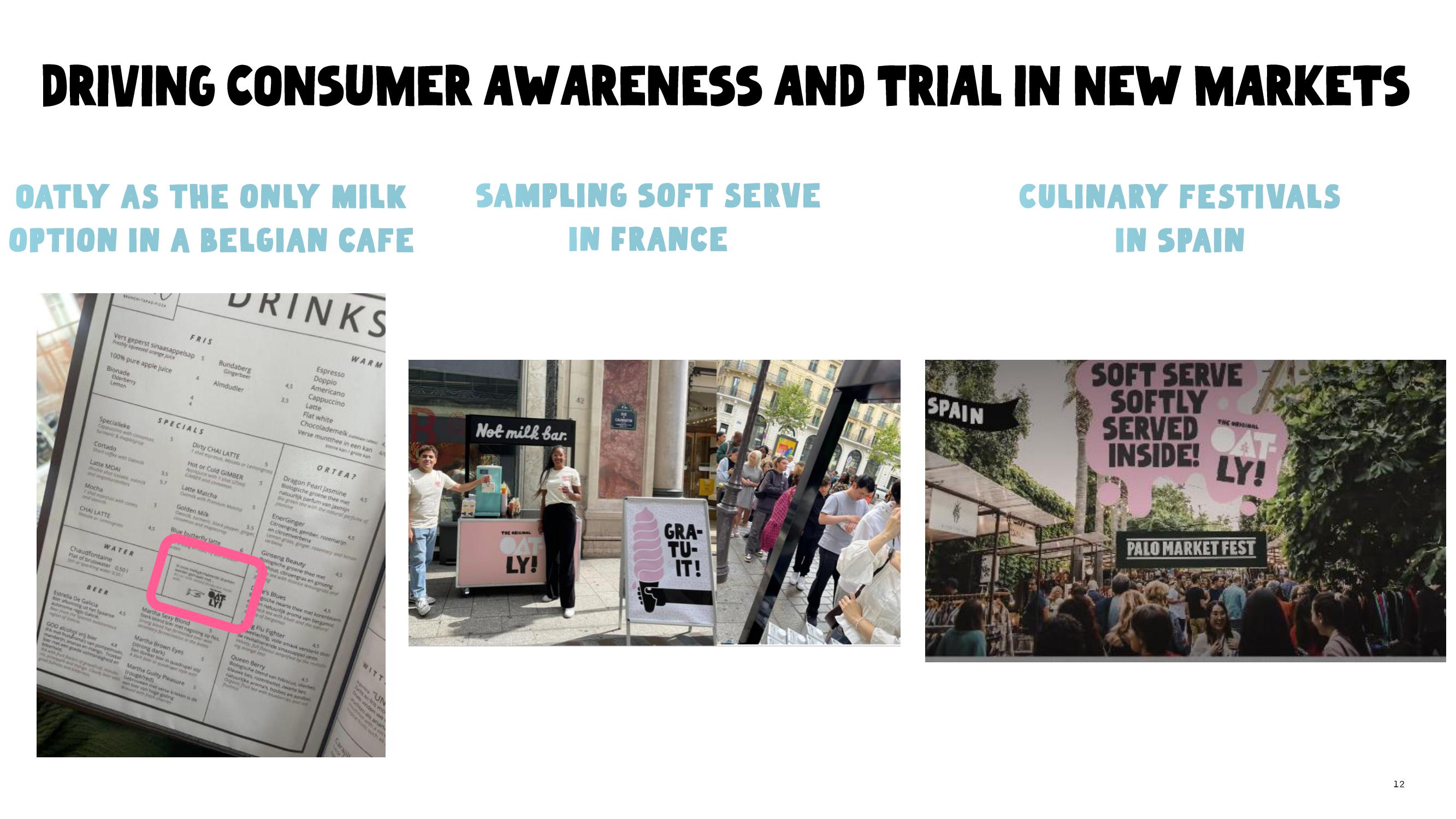 Oatly Results Presentation Deck slide image #12