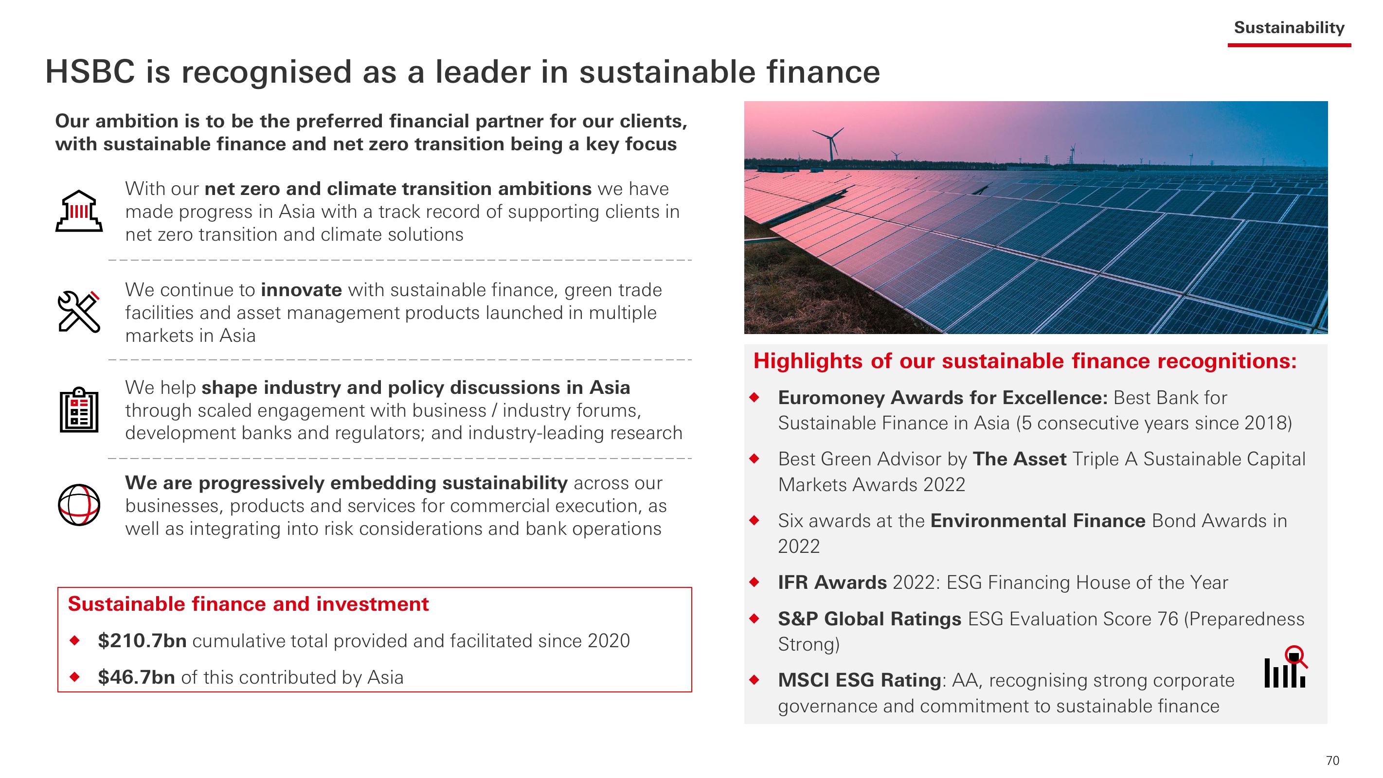 HSBC Investor Event Presentation Deck slide image #71